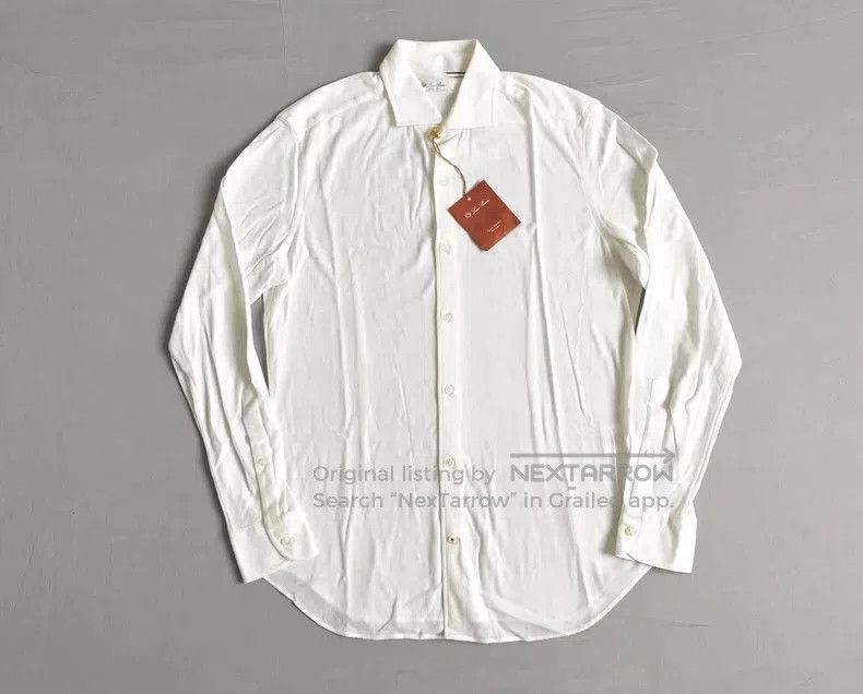 Loro Piana Loro Piana Men's Long Sleeve Shirt. Size US M / EU 48-50 / 2 - 1 Thumbnail