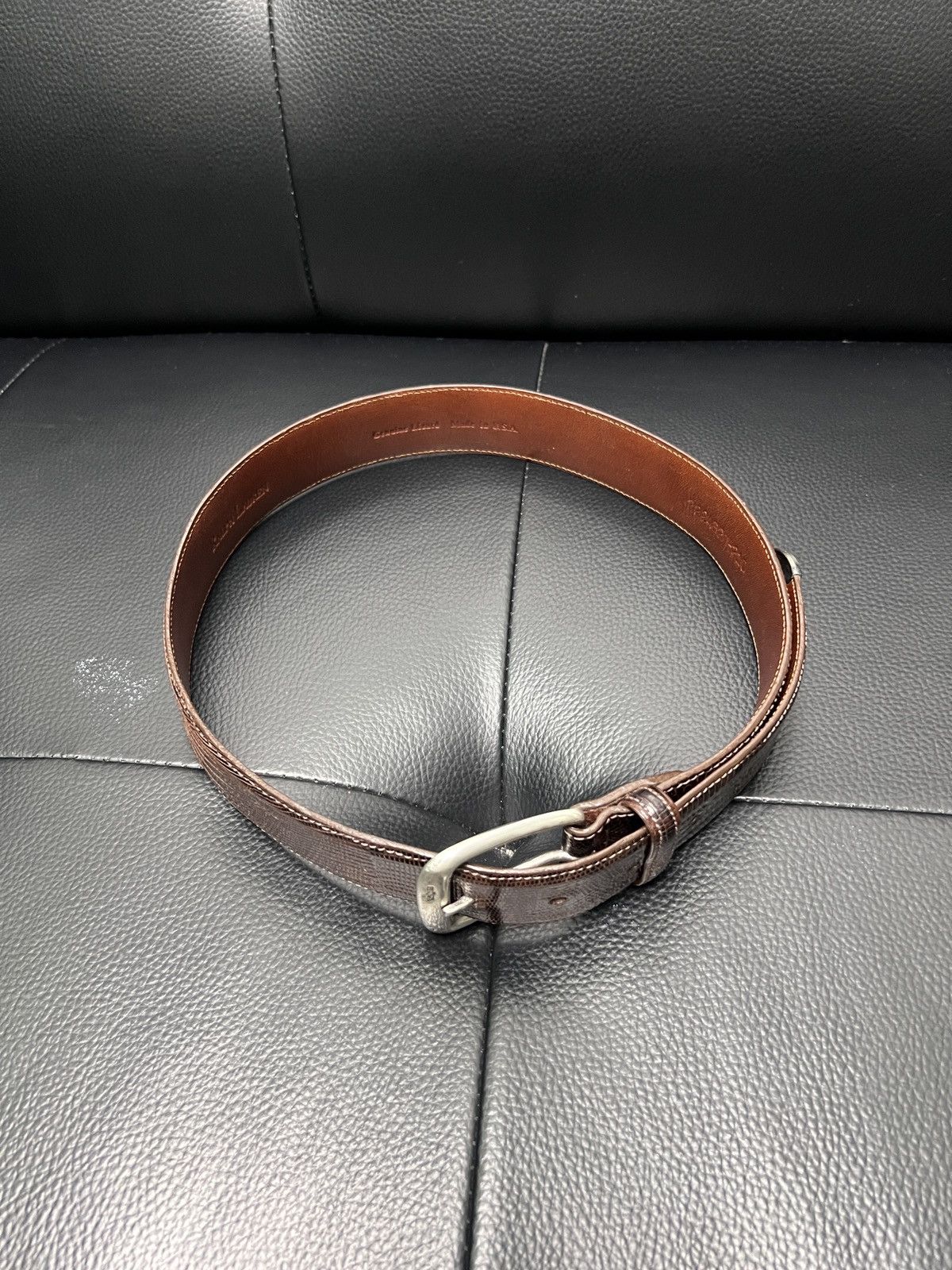 Ralph Lauren Ralph Lauren Vintage Leather Belt Size ONE SIZE - 5 Thumbnail