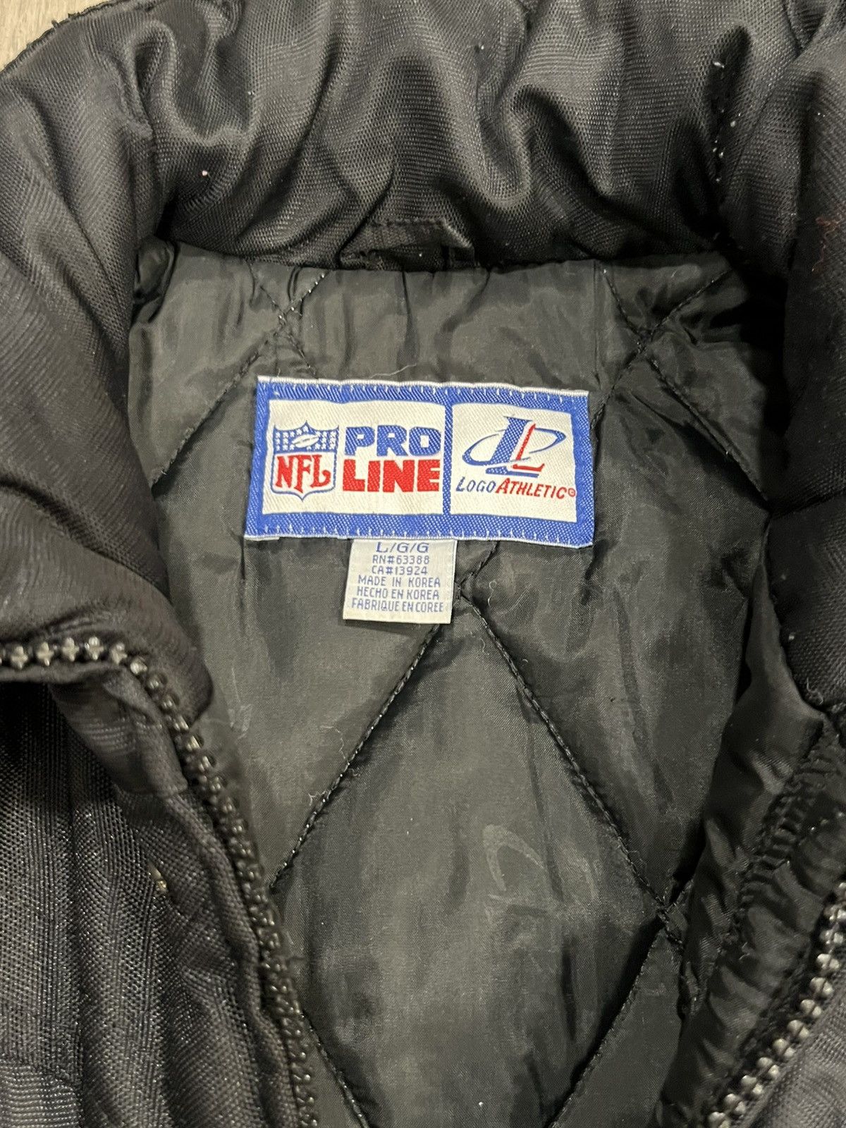 Logo Athletic Vintage 90s Logo Athletic NFL Pittsburgh Steelers Jacket Size US L / EU 52-54 / 3 - 7 Thumbnail
