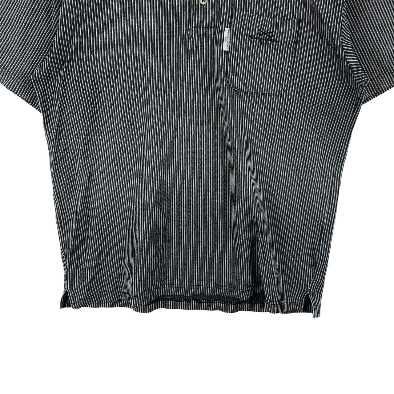 Japanese Brand HIROMICHI NAKANO GOLF Collection Polo Tee Shirt Striped Size US L / EU 52-54 / 3 - 4 Thumbnail