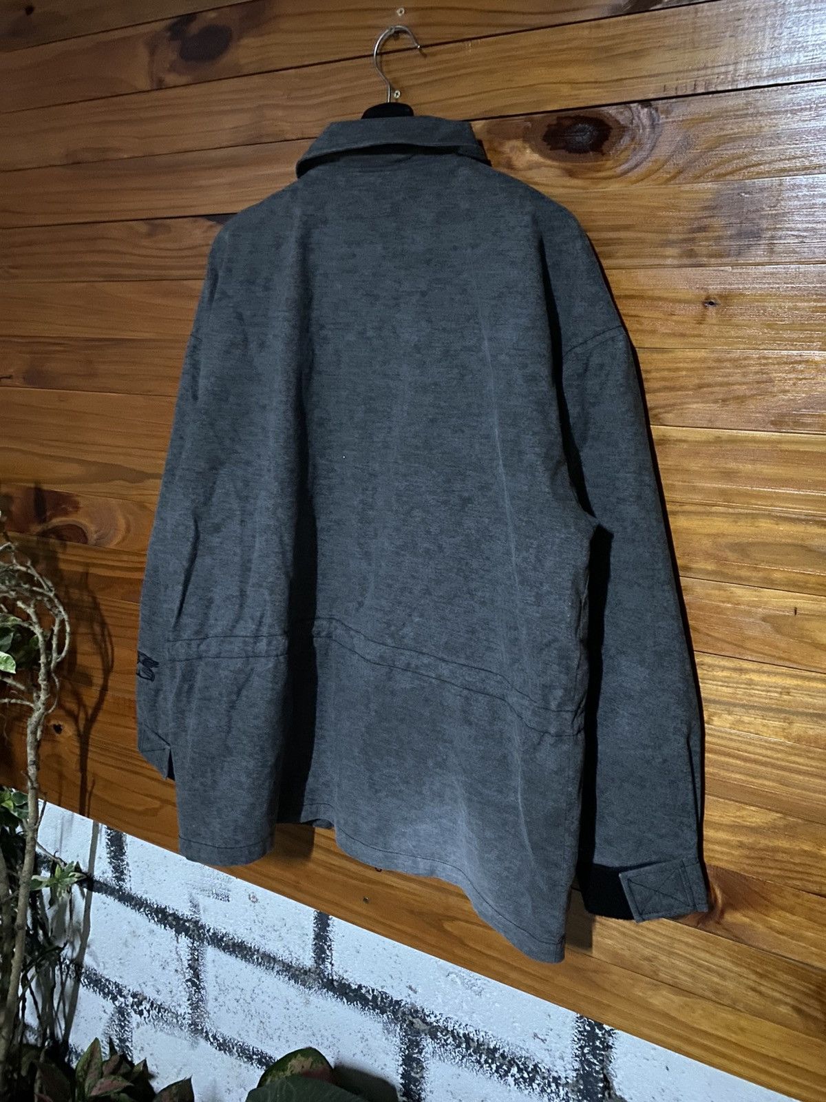 Trunk Ltd Vintage Trunk Japan Grey Fleece Zip-Up Jacket | 90s Minimal Size US M / EU 48-50 / 2 - 8 Thumbnail