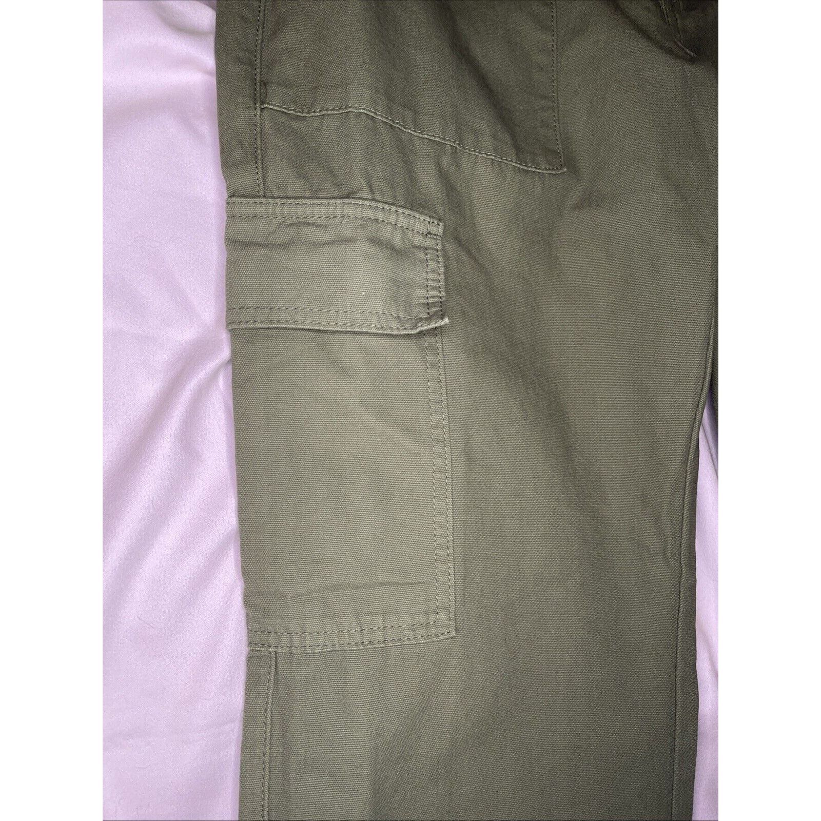 Aeropostale Aeropostale Women's, Olive Low RIse Utility Pants Aero- lg Size 38" / US 16 / IT 52 - 3 Thumbnail