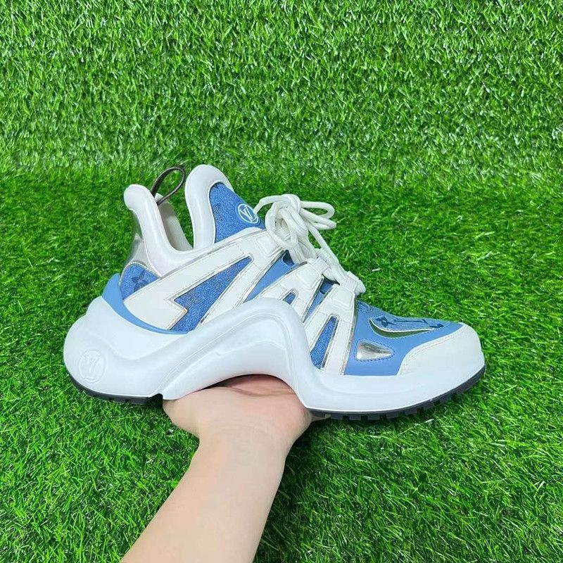 Louis Vuitton Louis Vuitton Archlight Monogram Denim Sneakers Size US 8 / IT 38 - 6 Thumbnail