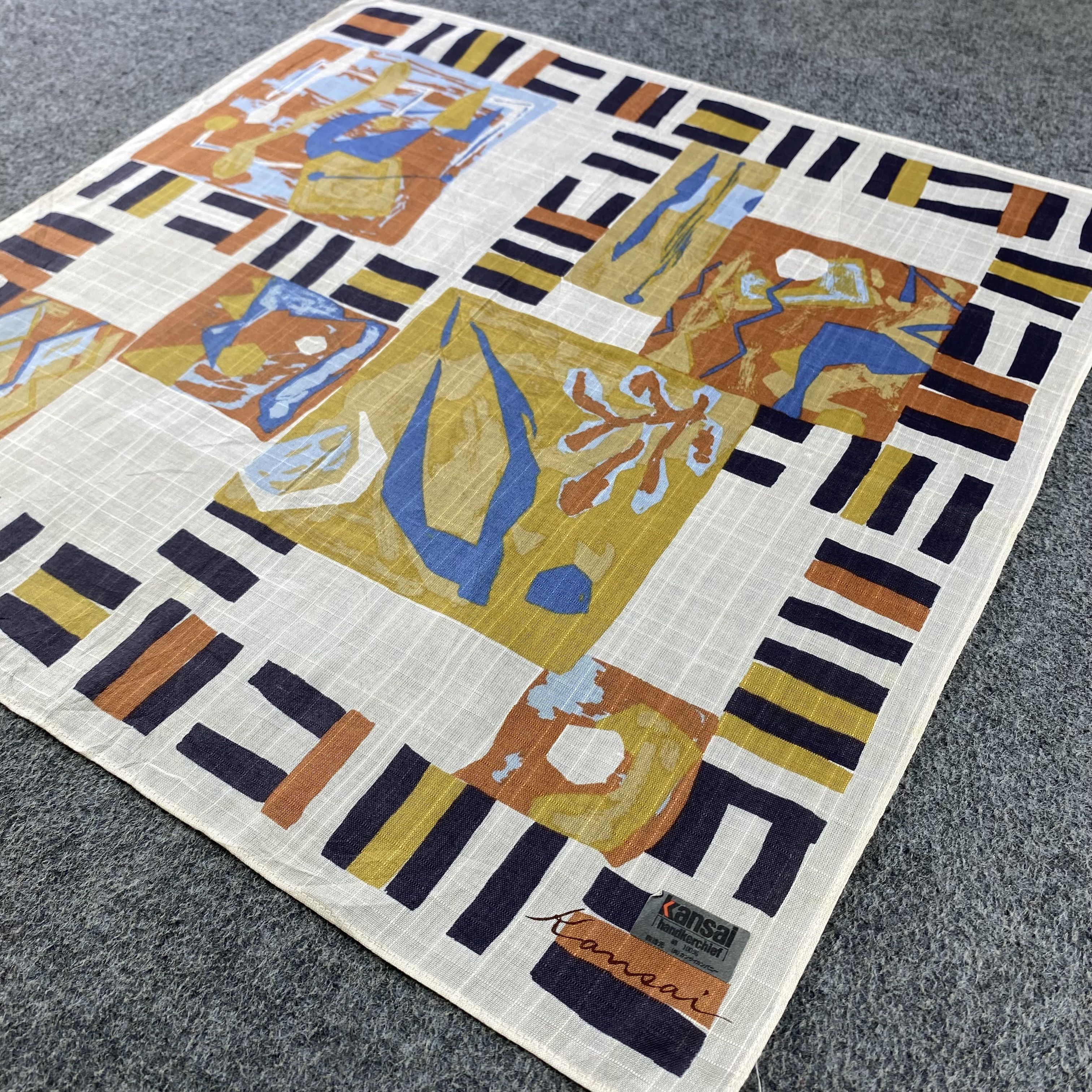 Kansai Yamamoto Kansai Yamamoto Handkerchief/Neckerchief/Bandana HC779 Size ONE SIZE - 2 Thumbnail