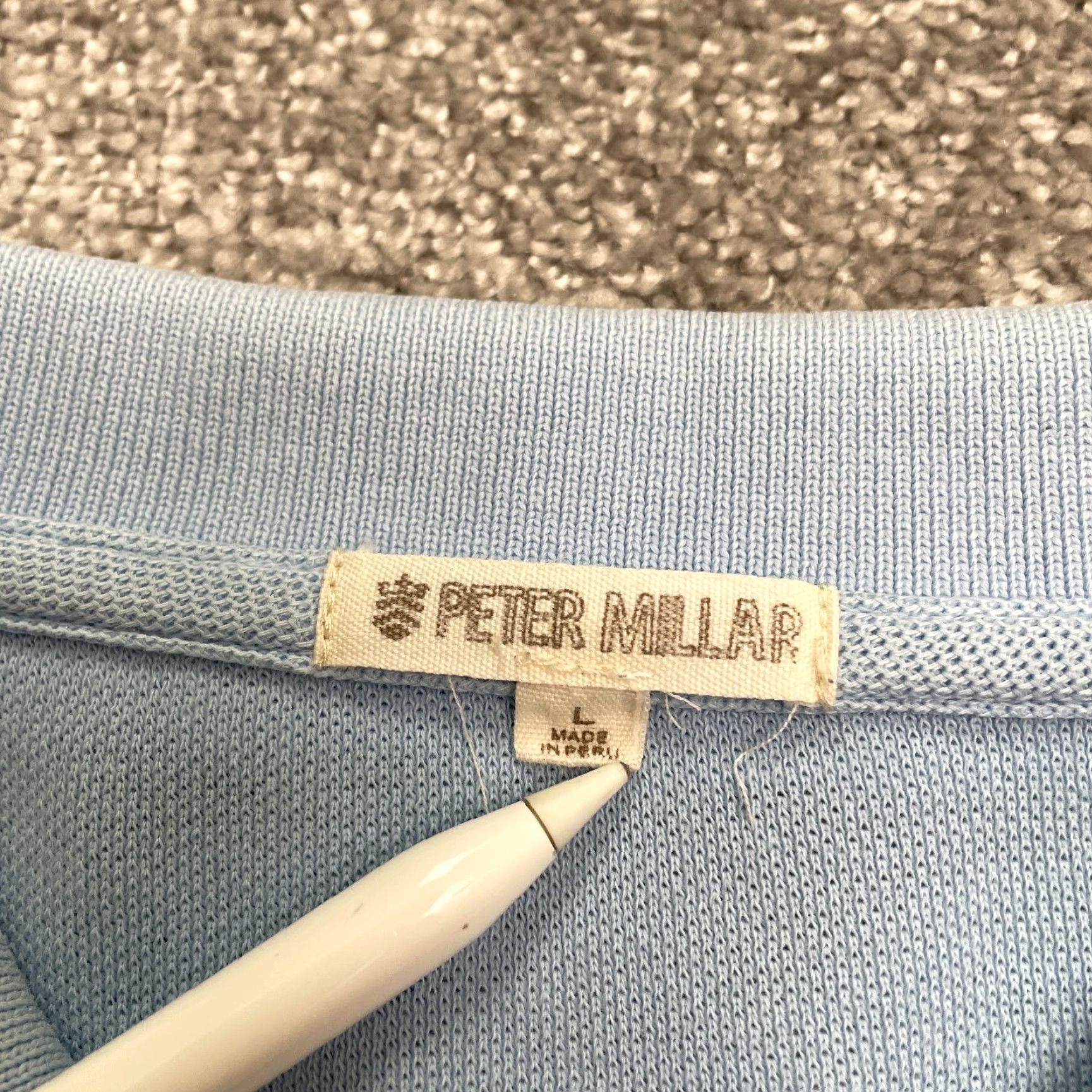Peter Millar VINTAGE Peter Millar Boys Scout Patch Polo Shirt Men Large Light Blue Casual 90s Outdoor Sports Size US L / EU 52-54 / 3 - 6 Thumbnail