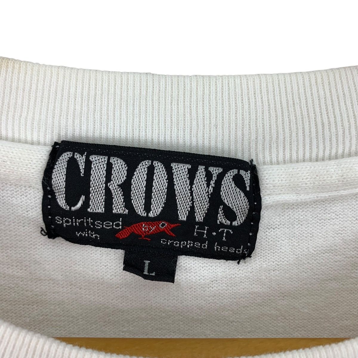 Vintage Vintage TFOA the crows big skull printed backhit tee Size US L / EU 52-54 / 3 - 4 Thumbnail