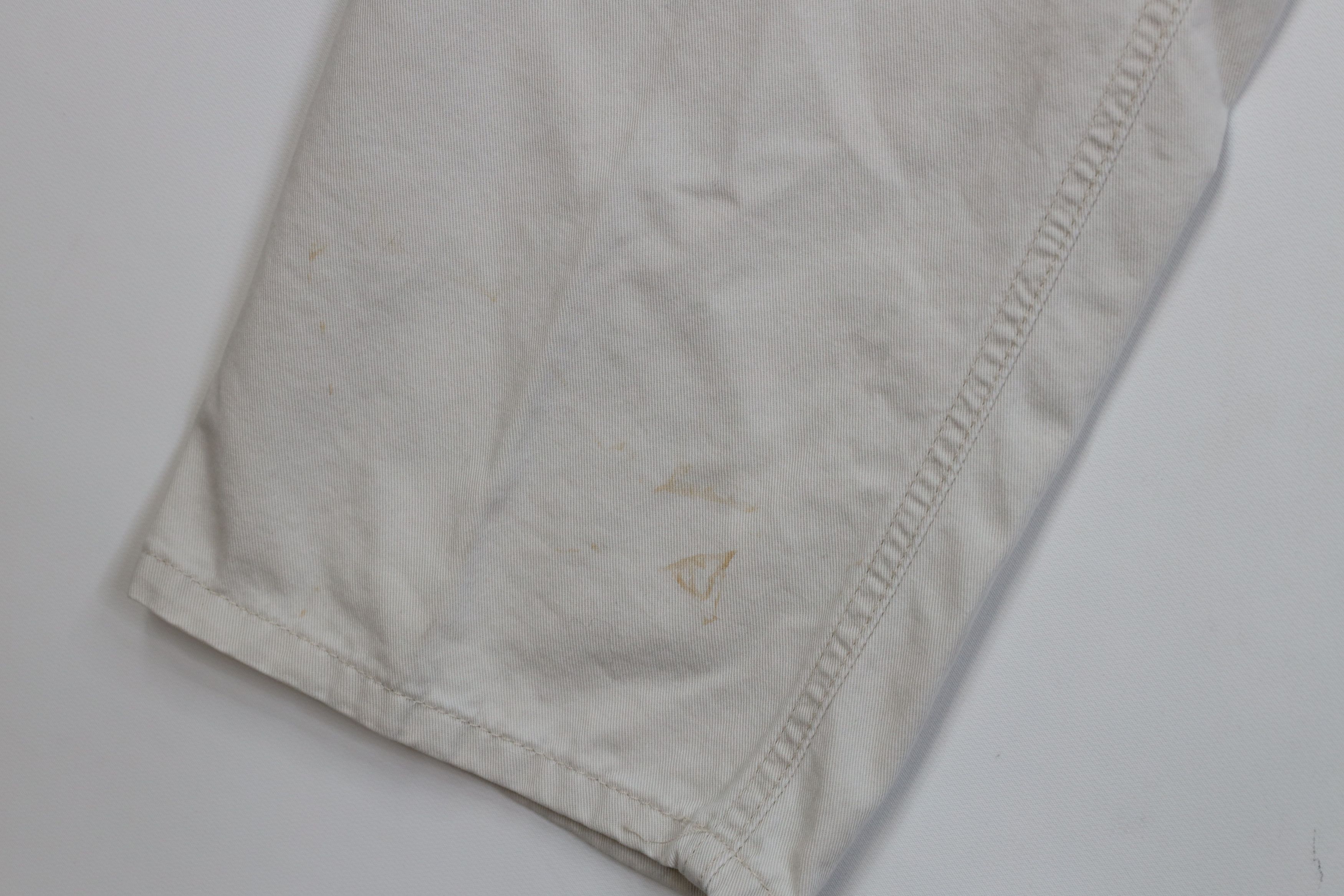 Ralph Lauren Vintage 90s Ralph Lauren Spell Out Straight Leg Pants Beige Size 32" / US 10 / IT 46 - 6 Thumbnail