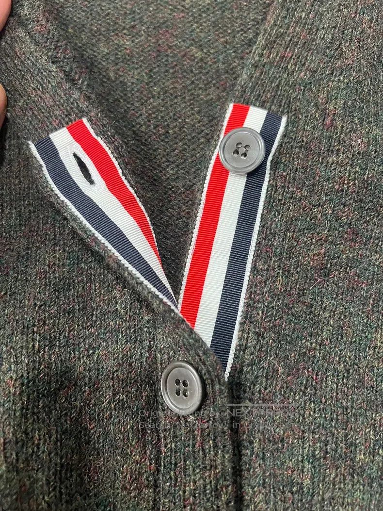Thom Browne Thom Browne Wool cardigan, thick Size XS / US 0-2 / IT 36-38 - 3 Thumbnail