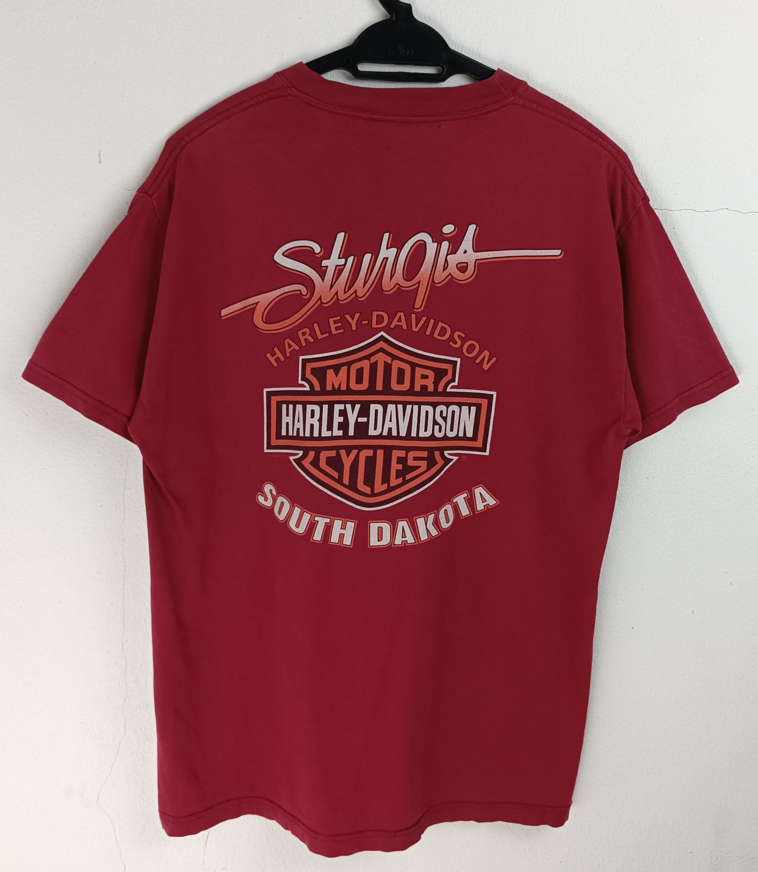 Harley Davidson THRASH FADED VINTAGE 2004 HARLEY DAVIDSON STURGIS CHOPPER Size US M / EU 48-50 / 2 - 4 Thumbnail