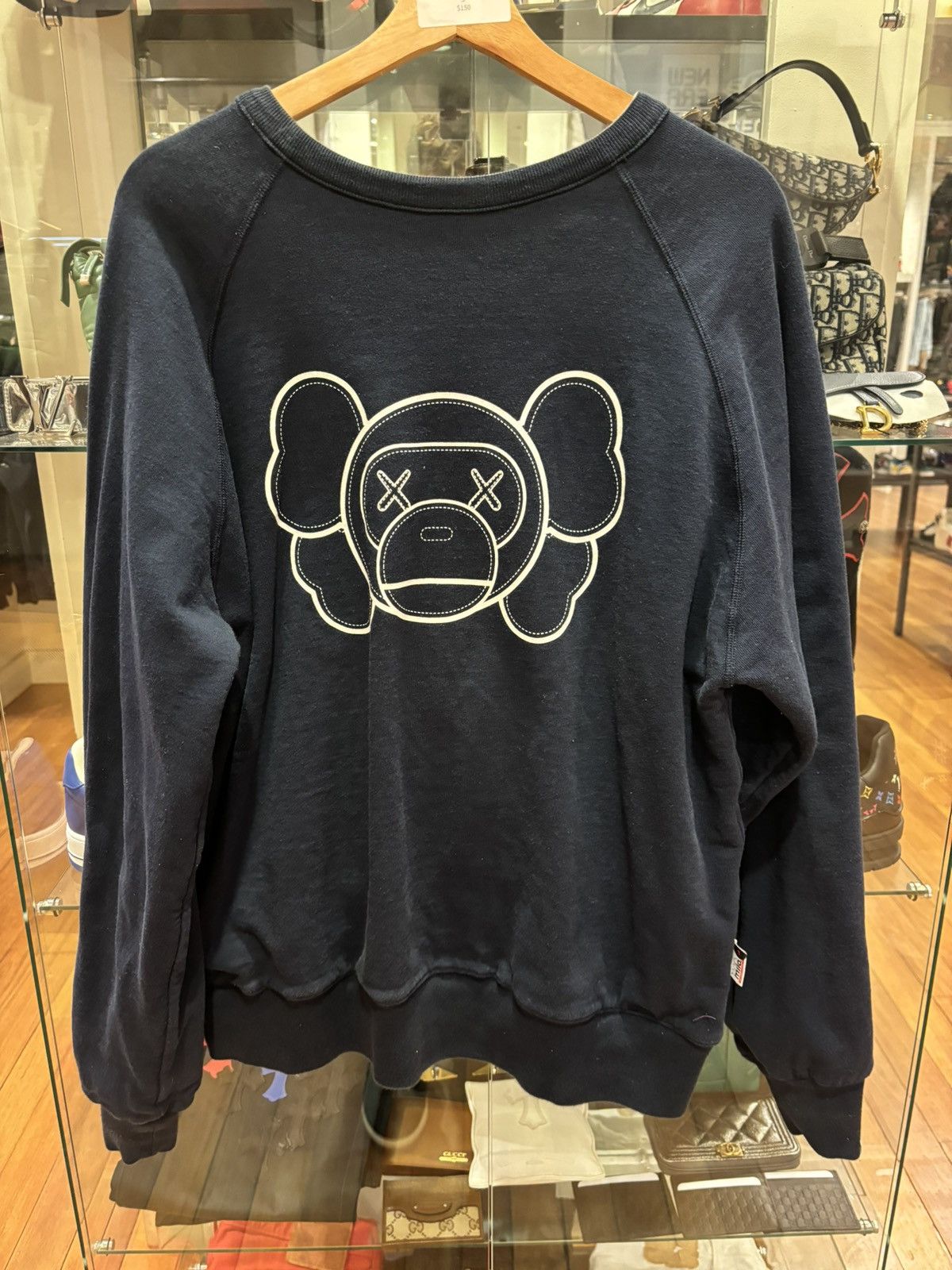 Bape × Kaws Bape Kaws Reversible Crewneck Size US S / EU 44-46 / 1 - 1 Thumbnail
