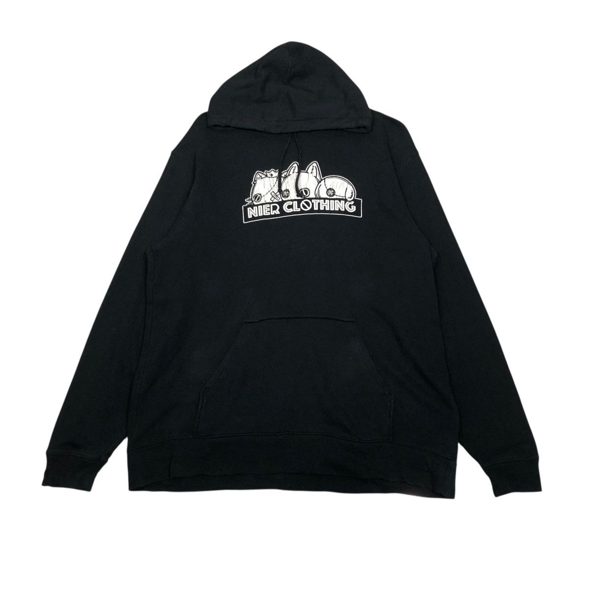 Hysteric Glamour 🔥VINTAGE HOODIE PULL OVER NIER CLOTHING BIG LOGO DESIGN Size US XL / EU 56 / 4 - 1 Thumbnail