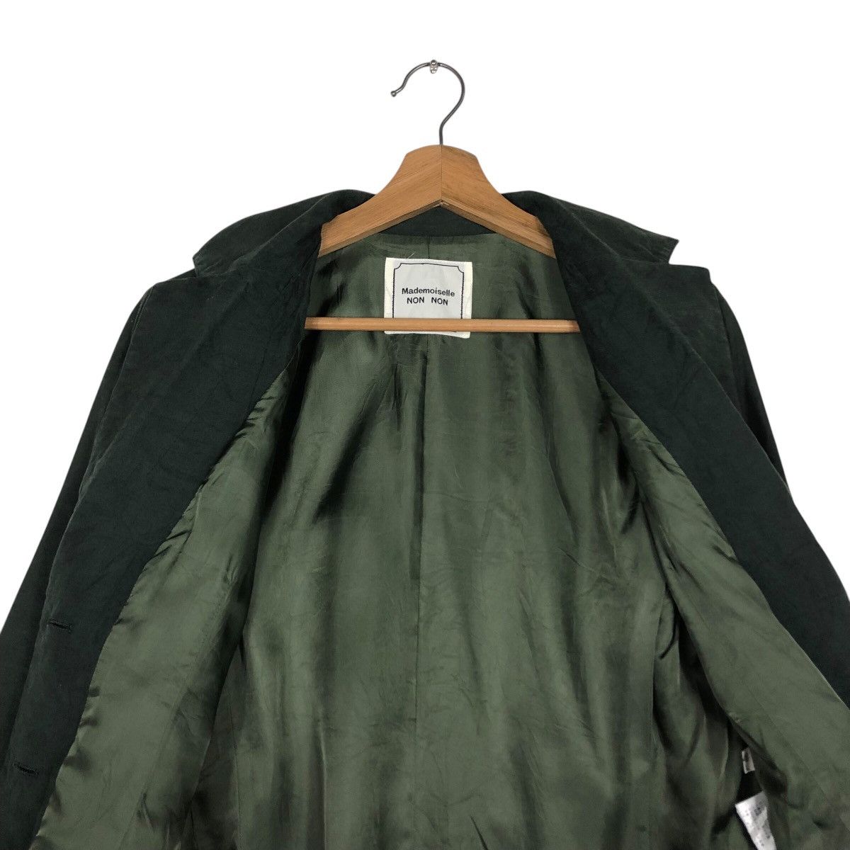 Japanese Brand 📌Vintage Cropped Chore Jacket Button Mademoiselle Non Non Size US M / EU 48-50 / 2 - 15 Thumbnail