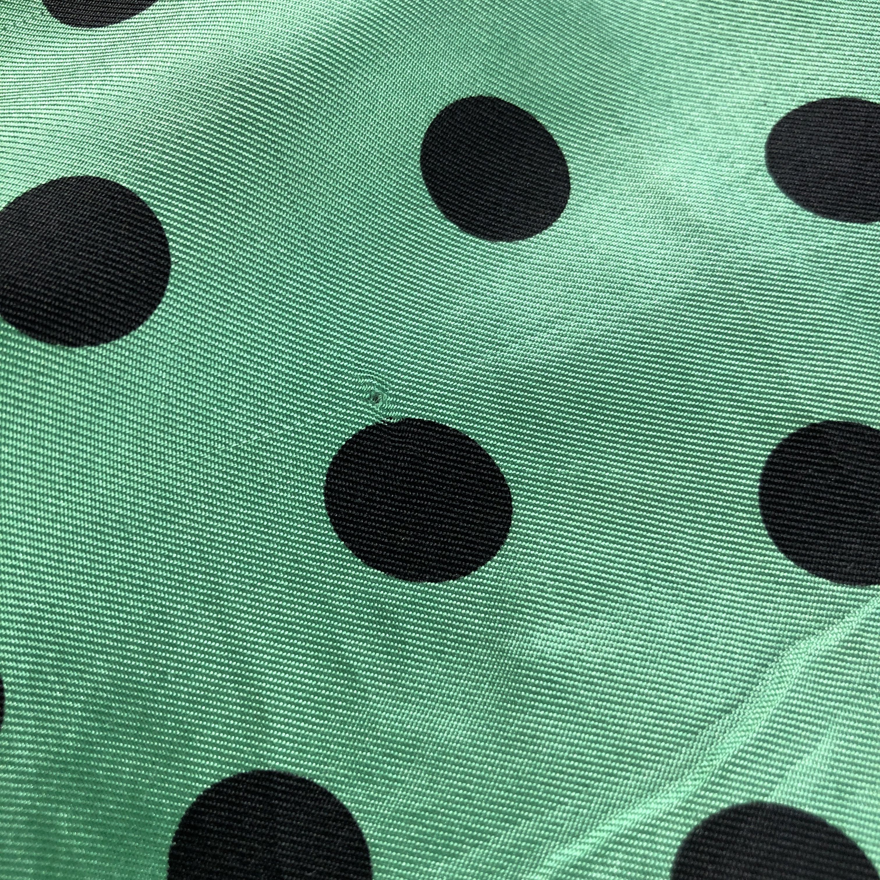 Vintage Jun Ashida Polka Dots Silk Scarf M1341 Size ONE SIZE - 8 Thumbnail