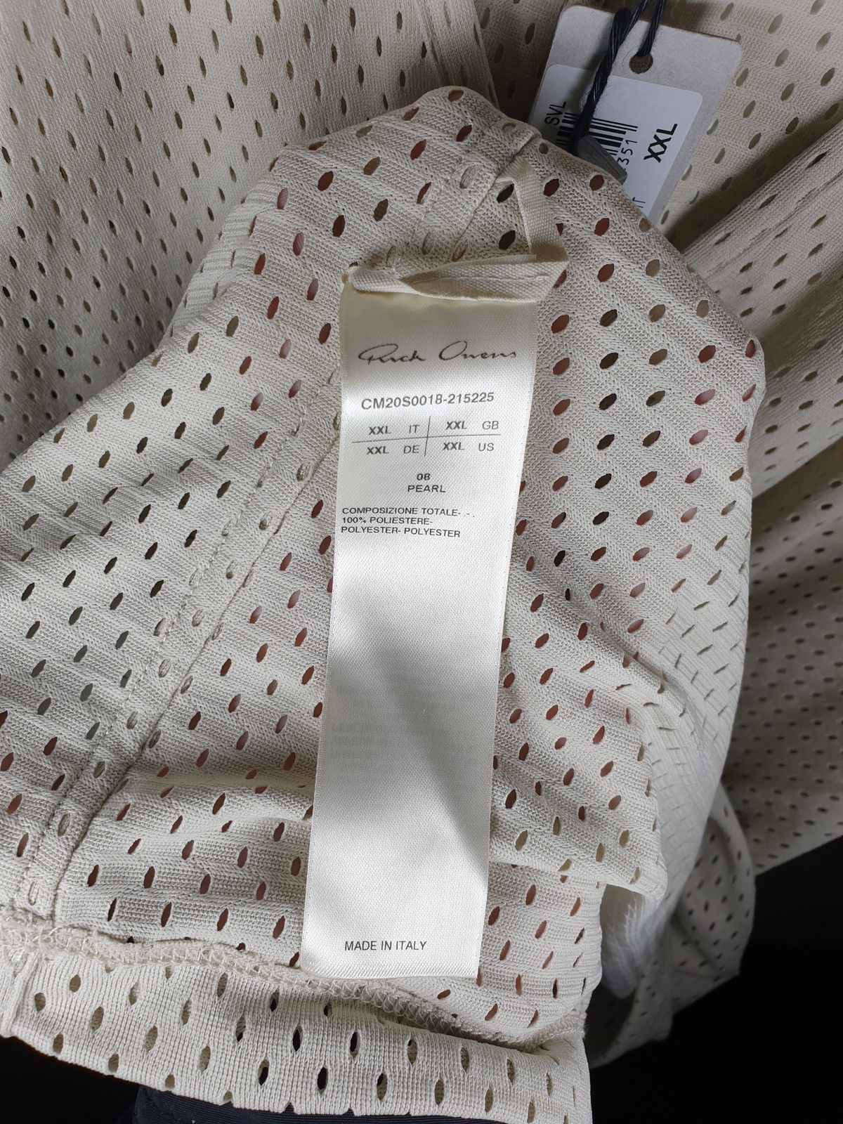 Rick Owens Rick Owens x Champion Dylan Tee Mesh Size US XXL / EU 58 / 5 - 5 Thumbnail