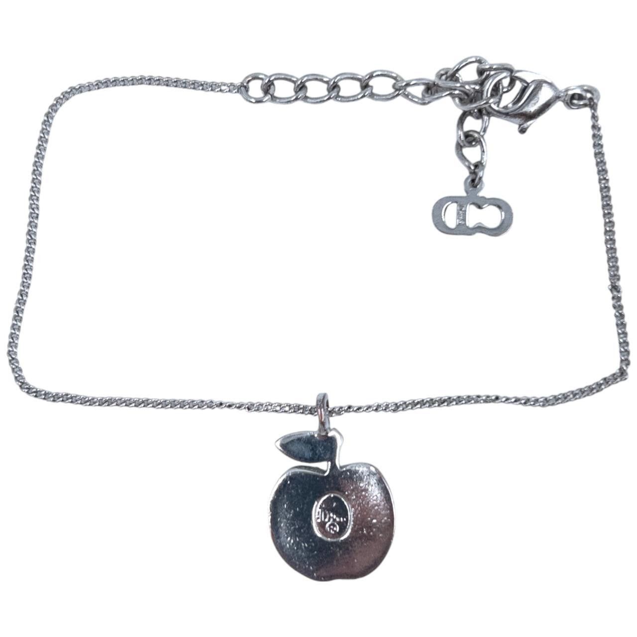 Dior Vintage Dior Apple Charm Bracelet Size ONE SIZE - 2 Thumbnail