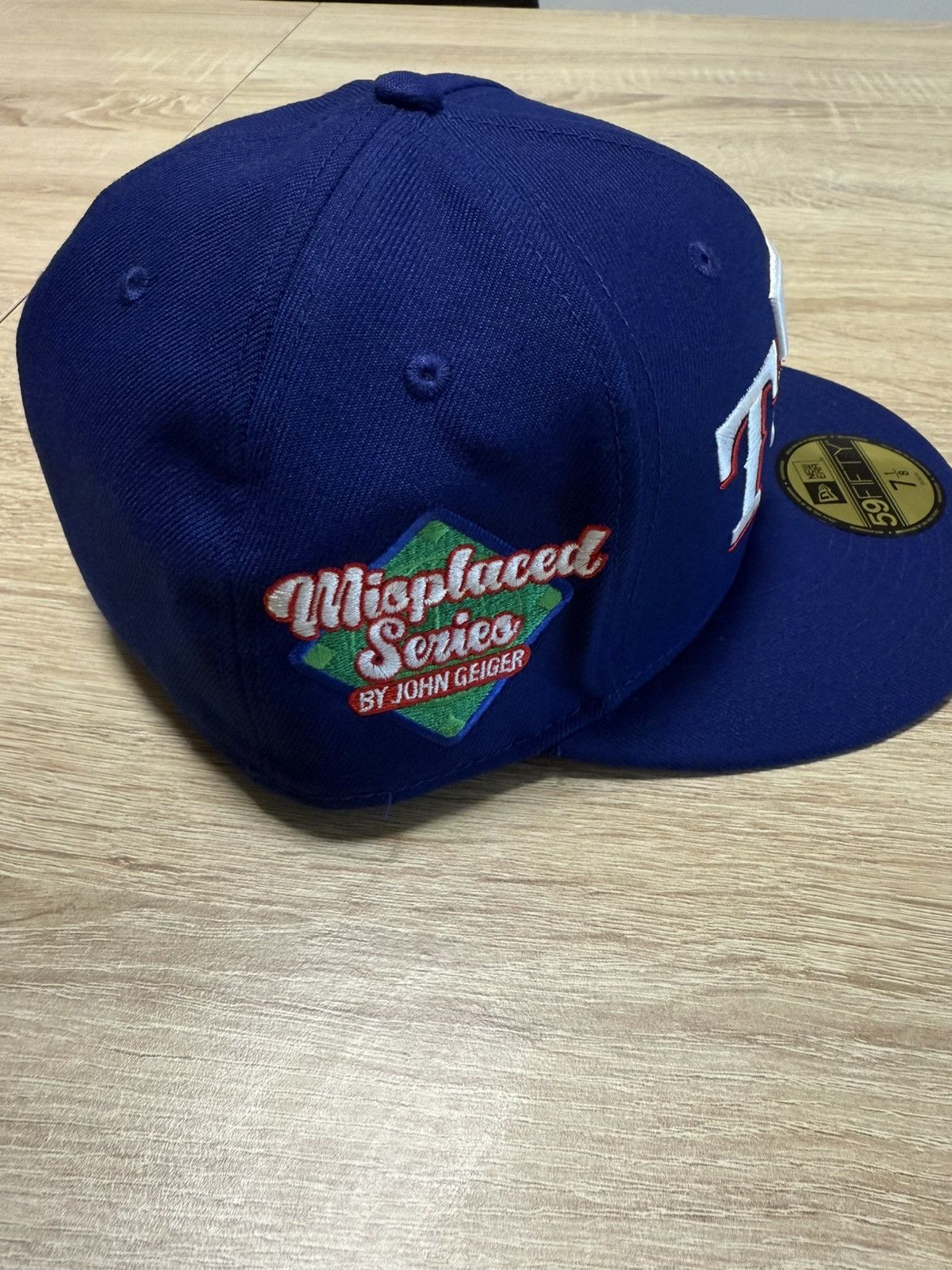 John Geiger John Geiger Misplaced Series Texas Rangers 7 1/8 Size ONE SIZE - 3 Thumbnail