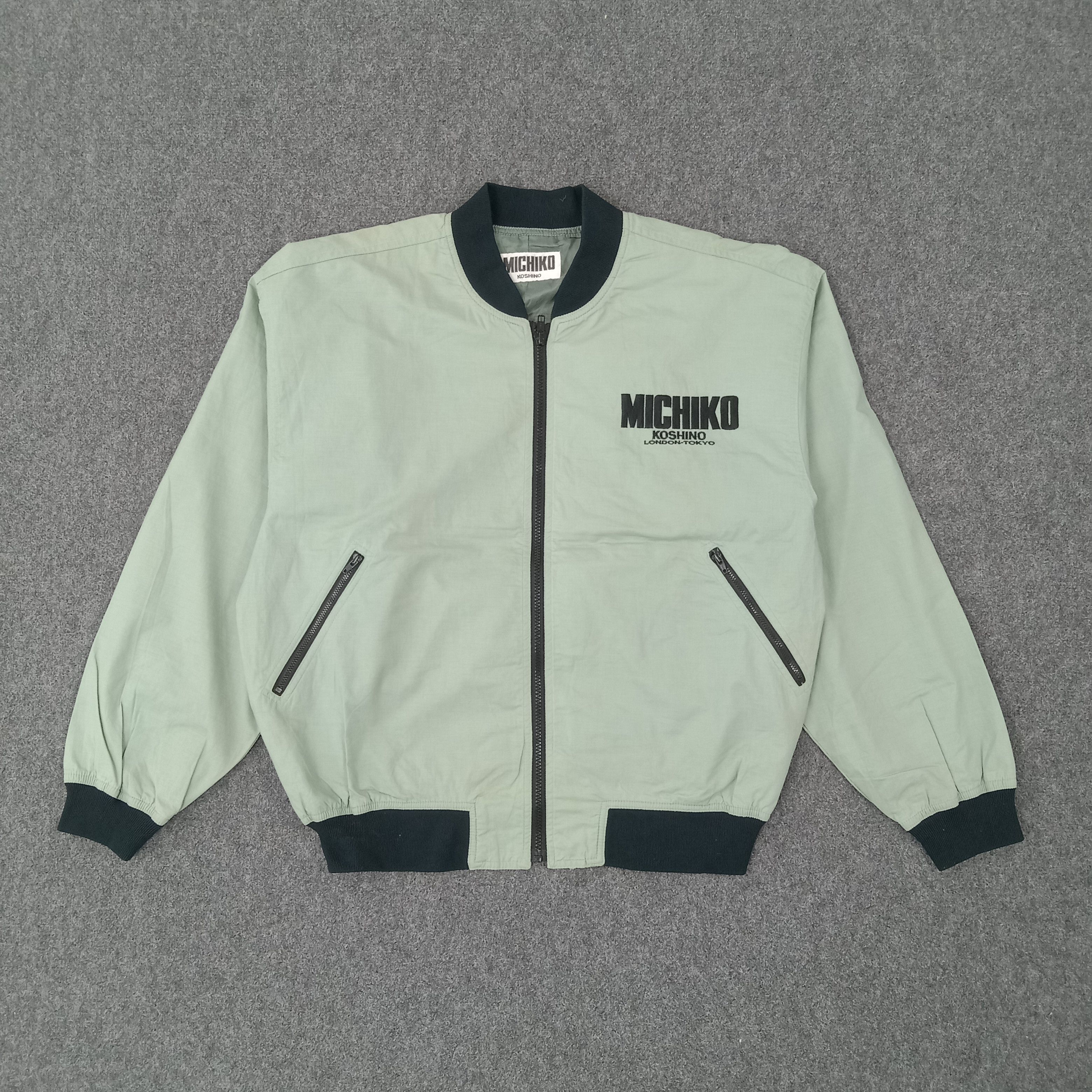 Michiko Koshino × Vintage Michiko Koshino Pucka Clobba Japan Brand Jacket Size US L / EU 52-54 / 3 - 5 Thumbnail