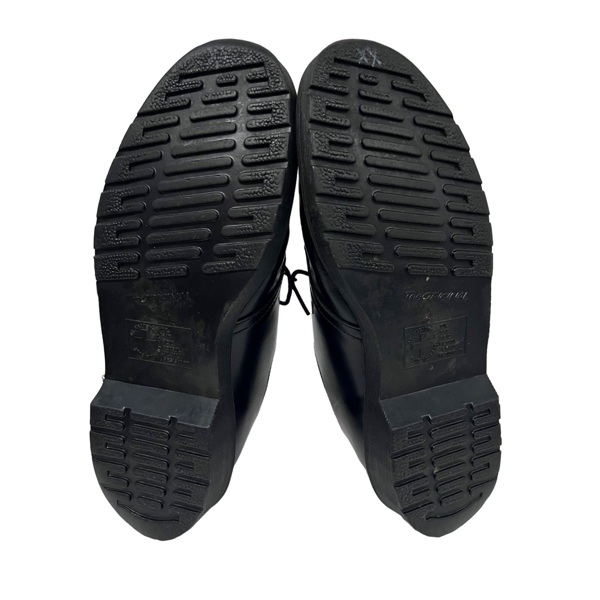 Dr. Martens Dr. Martens Mens Mono Black Nappa Leather Mens US 8 Oxford S Size US 8 / EU 41 - 9 Thumbnail