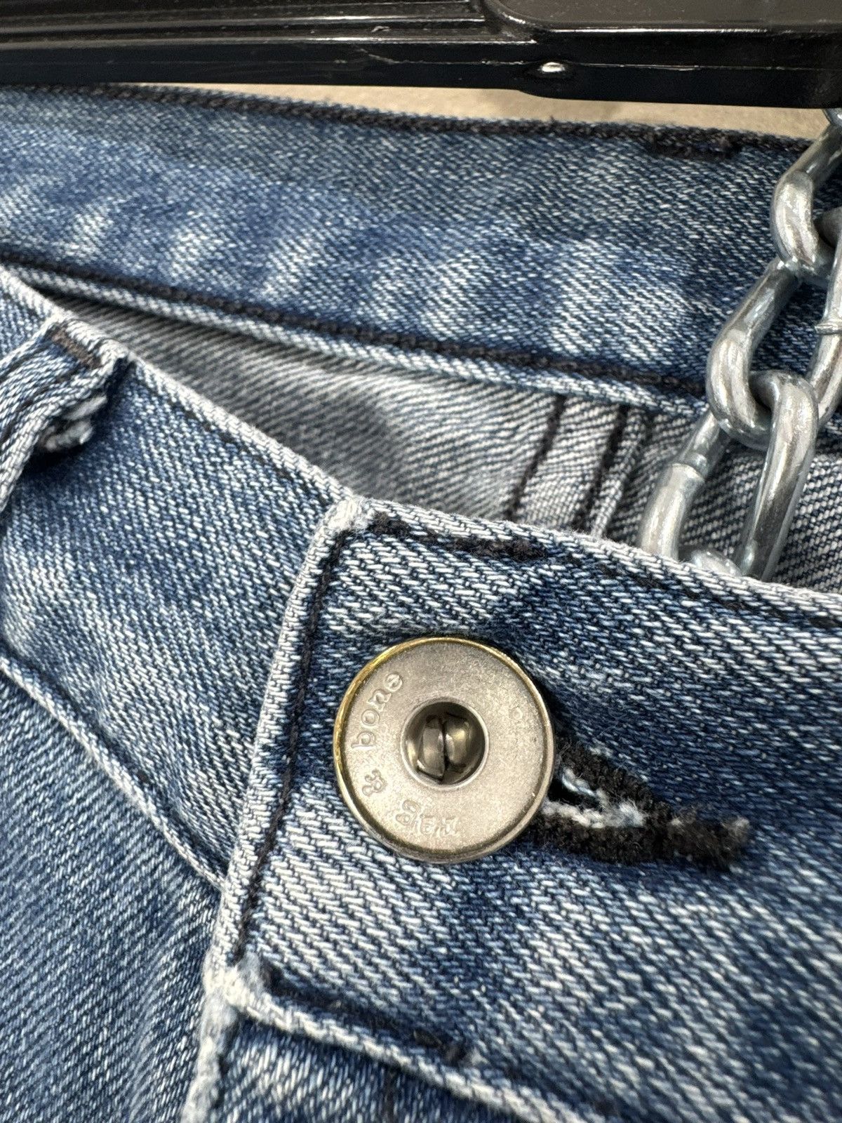Rag & Bone Rag & Bone 31x30 Standard Issue Fit 1 ‘Acid Blue’ Jeans Size US 31 - 7 Thumbnail