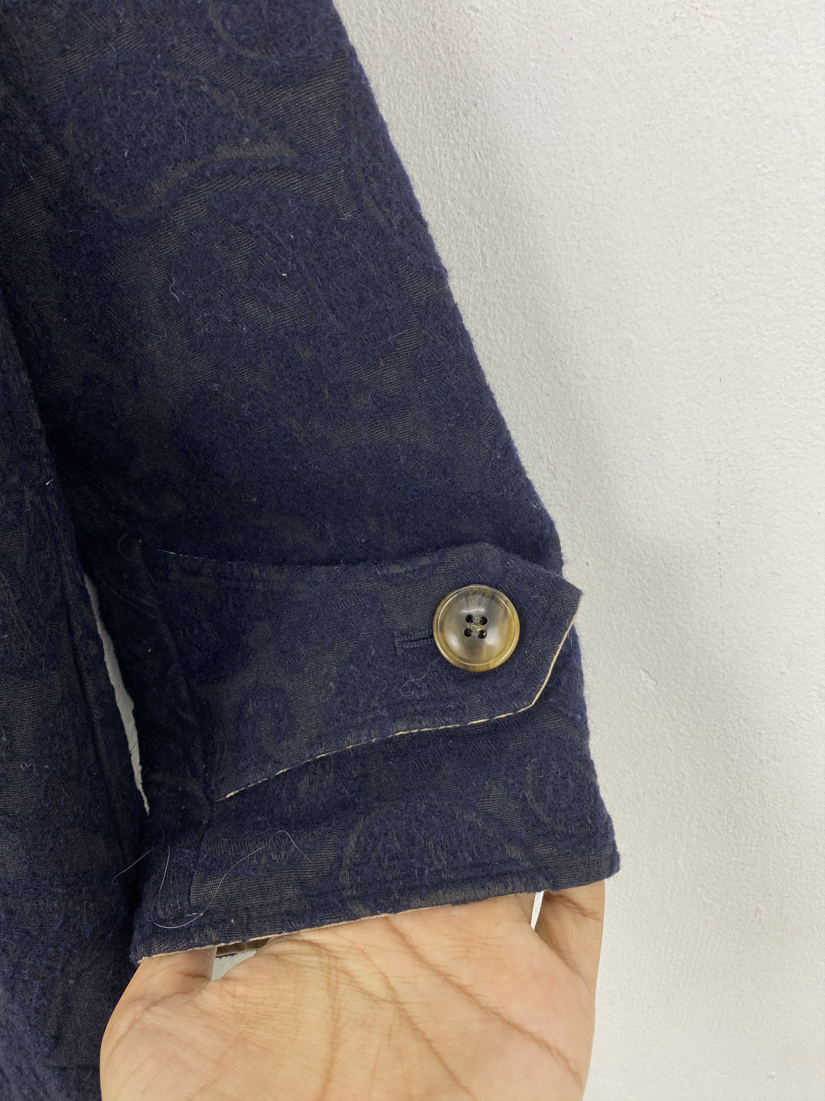 Beams Plus Vintage BEAMS Boy Reversible Paisley Long Coat JA0063 Size US S / EU 44-46 / 1 - 13 Thumbnail