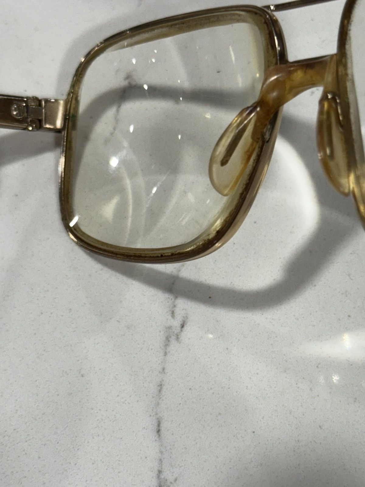 Safilo RARE Vintage AVIATORS by Safilo Elasta 3009 EYEGLASSES FRAME Size ONE SIZE - 19 Thumbnail