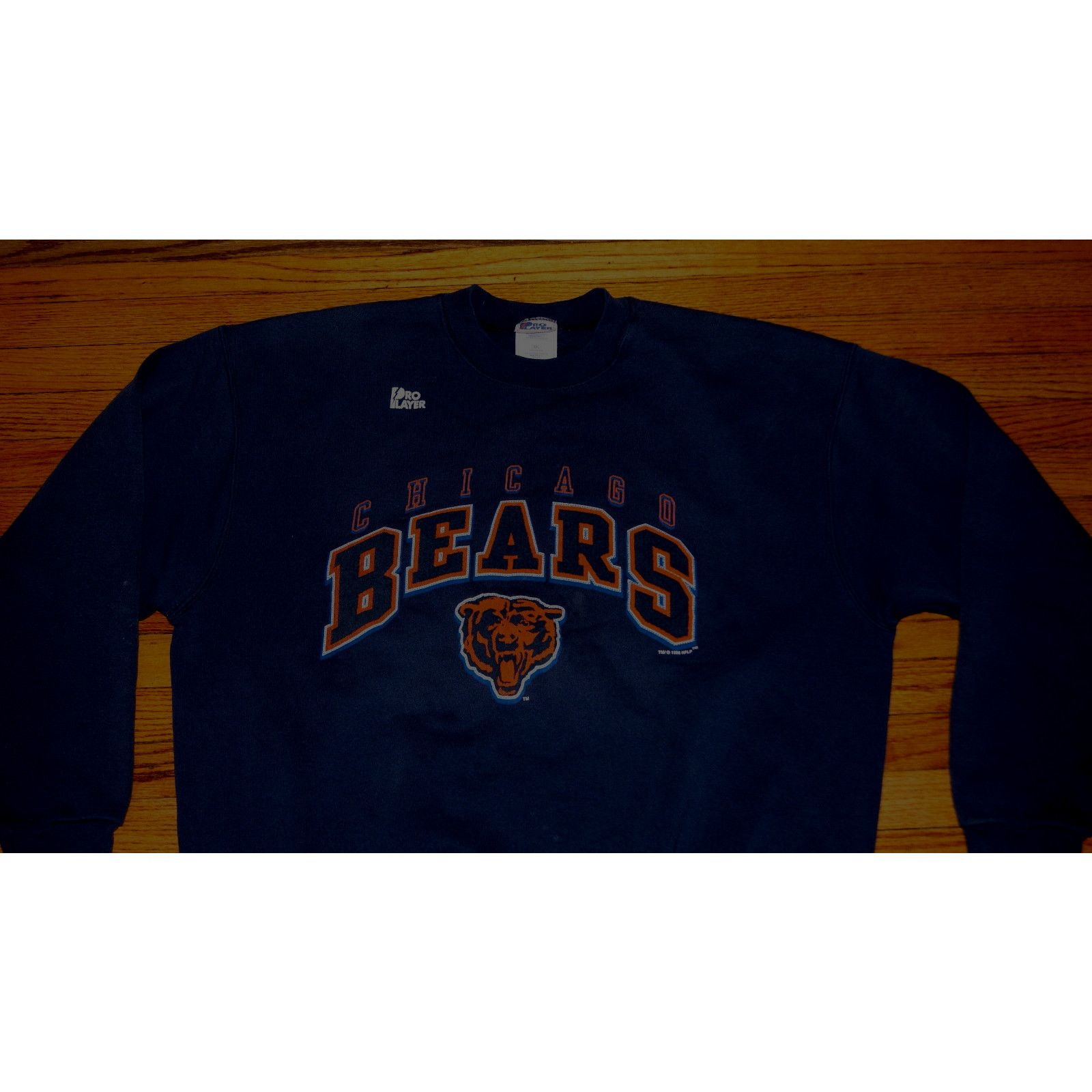 Pro Player VTG Chicago Bears Pro Player 2XL Sweatshirt USA 1996 RARE! Size US XXL / EU 58 / 5 - 2 Thumbnail