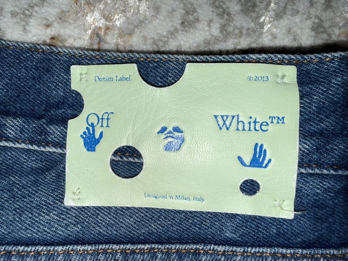 Off-White Off-White Denim Program Jeans Size US 31 - 4 Thumbnail