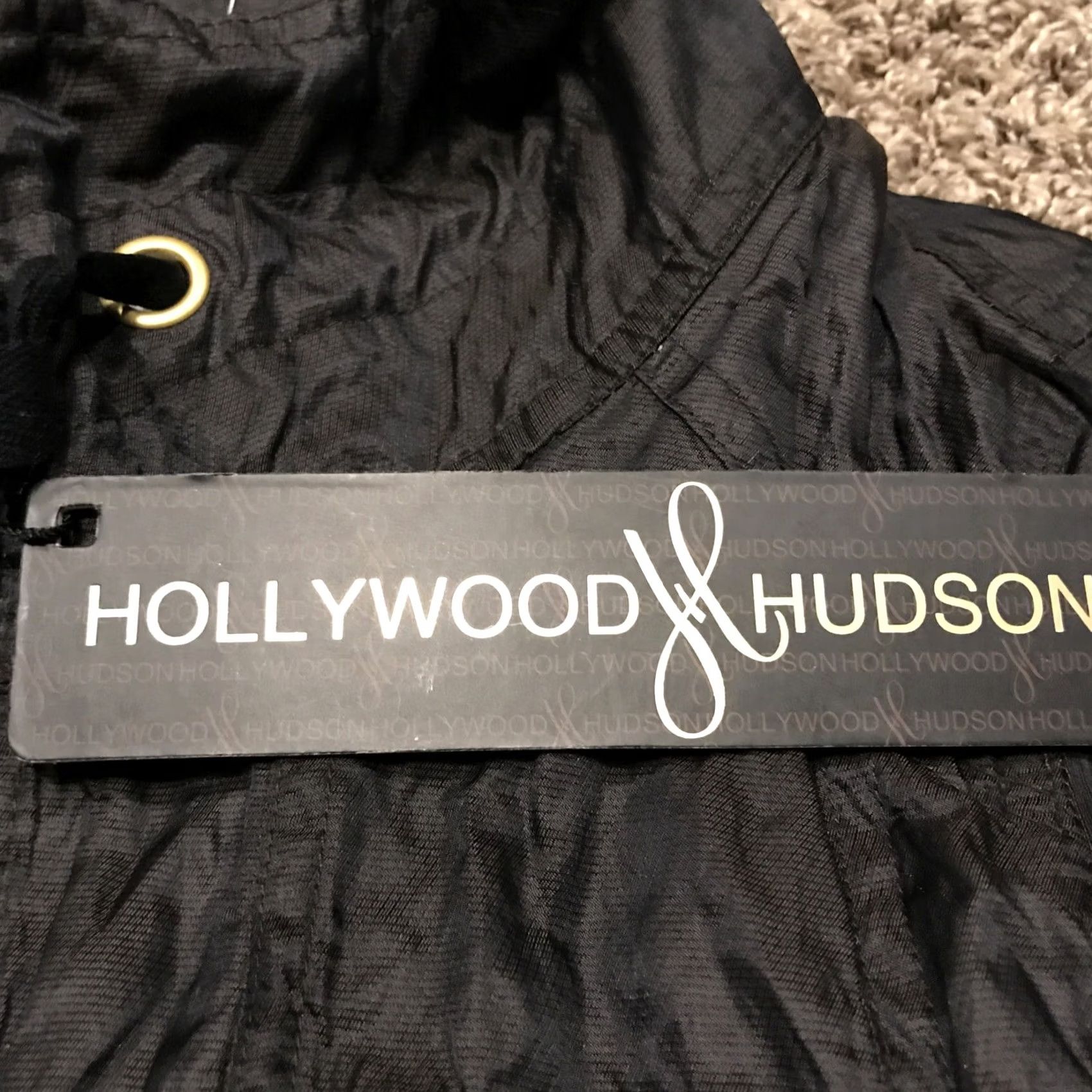 Hudson Hollywood Hudson Womens M Nylon Blend Full Zip Jacket NWT a13 - Multicolor Softshell Casual Coat Size M / US 6-8 / IT 42-44 - 2 Thumbnail