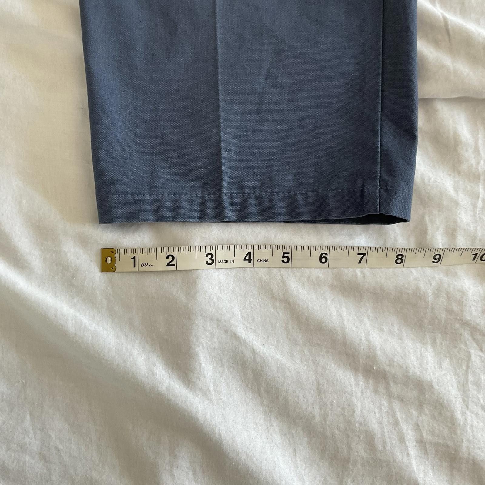 Vintage VTG 80's Brittania mens blue pleated loose trousers 36 x 30 Size US 36 / EU 52 - 7 Thumbnail