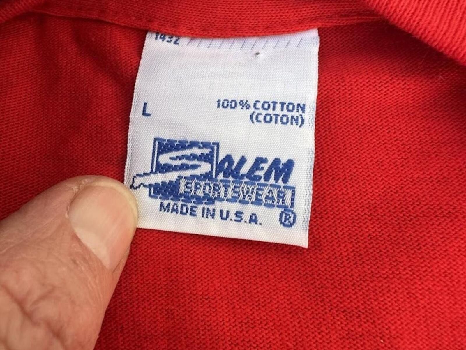 Salem Sportswear Vintage 1994 SF 49ers NFC Champs Tee Size US L / EU 52-54 / 3 - 4 Thumbnail