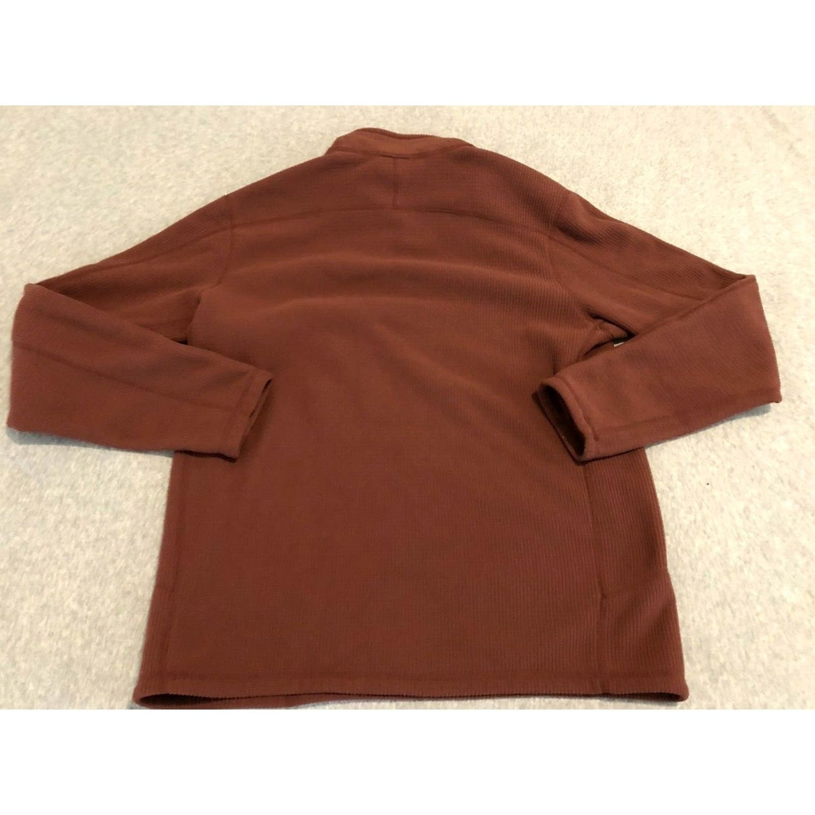 The North Face The North Face Brown Fleece Jacket Sweater Pullover 1/4 Zip Mens Size L Size US L / EU 52-54 / 3 - 4 Thumbnail