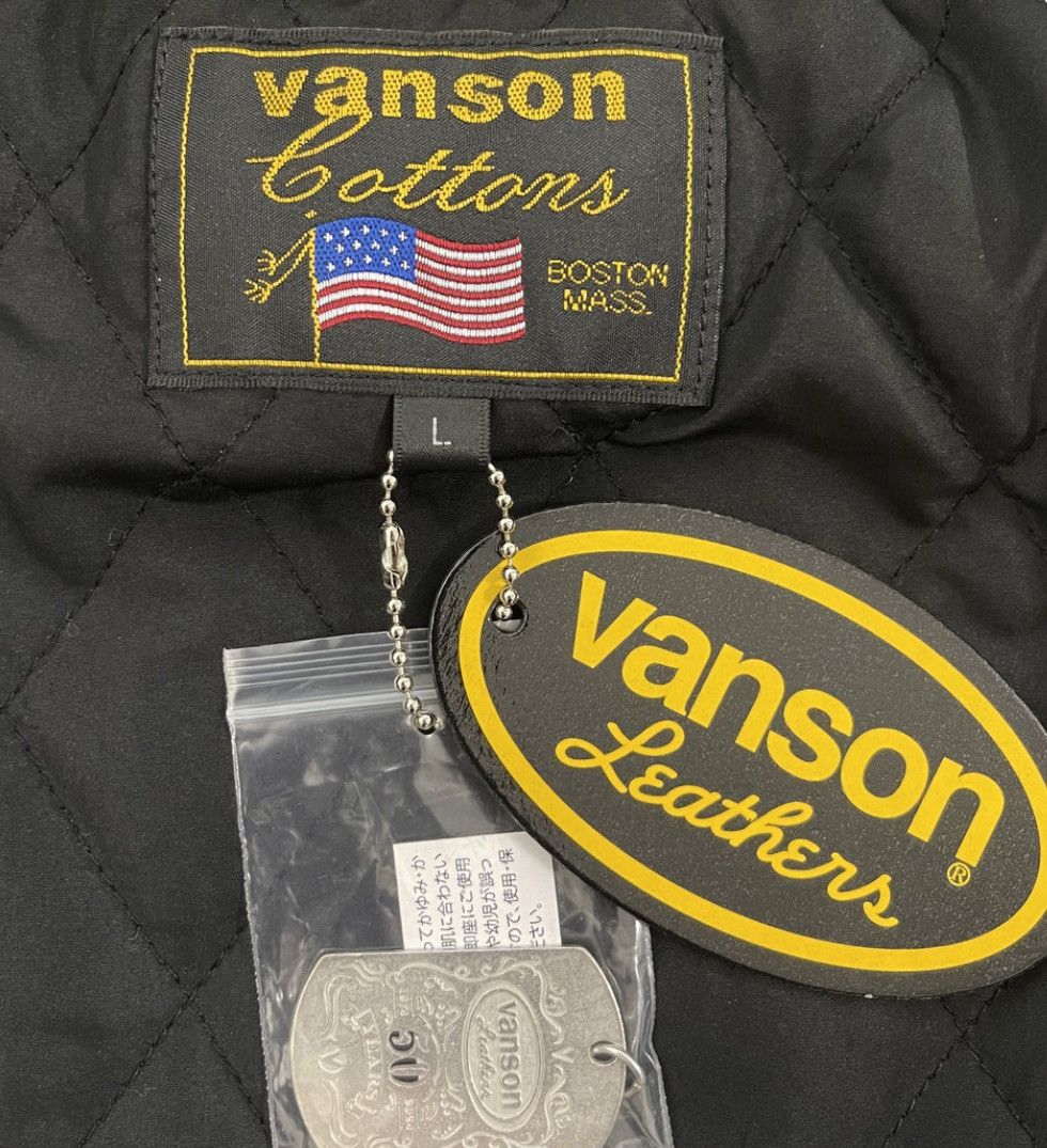 Vanson Leathers Vanson Leathers Skeleton Bomber Jacket Size US L / EU 52-54 / 3 - 8 Thumbnail