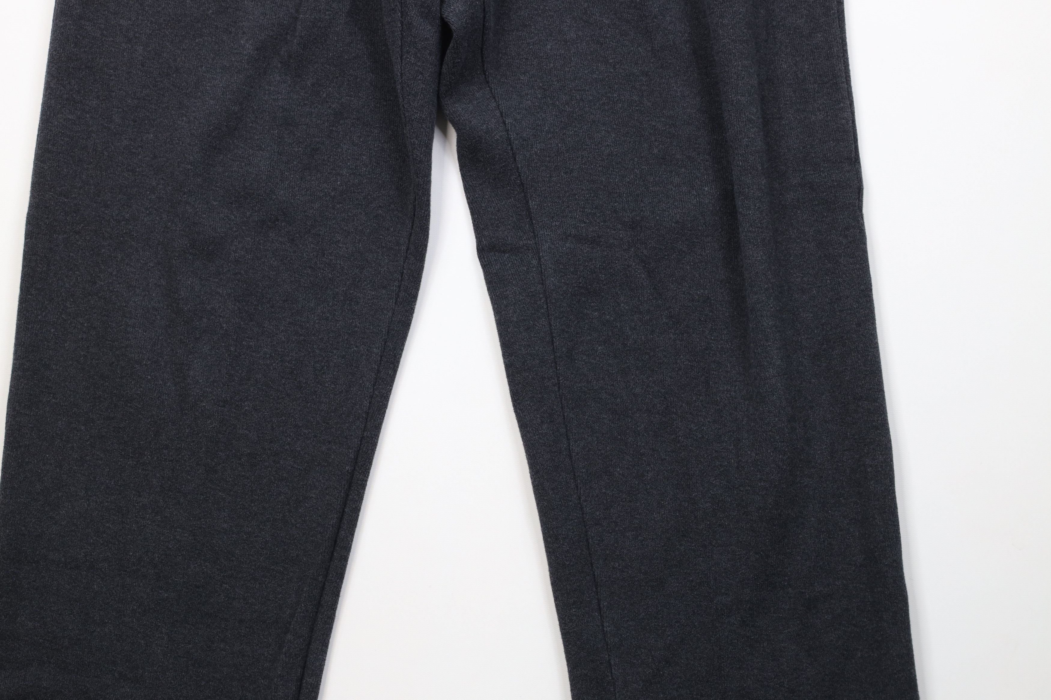 Lands' End Vintage 90s Lands End Cotton Ribbed Knit Wide Leg Pants Size US 36 / EU 52 - 4 Thumbnail