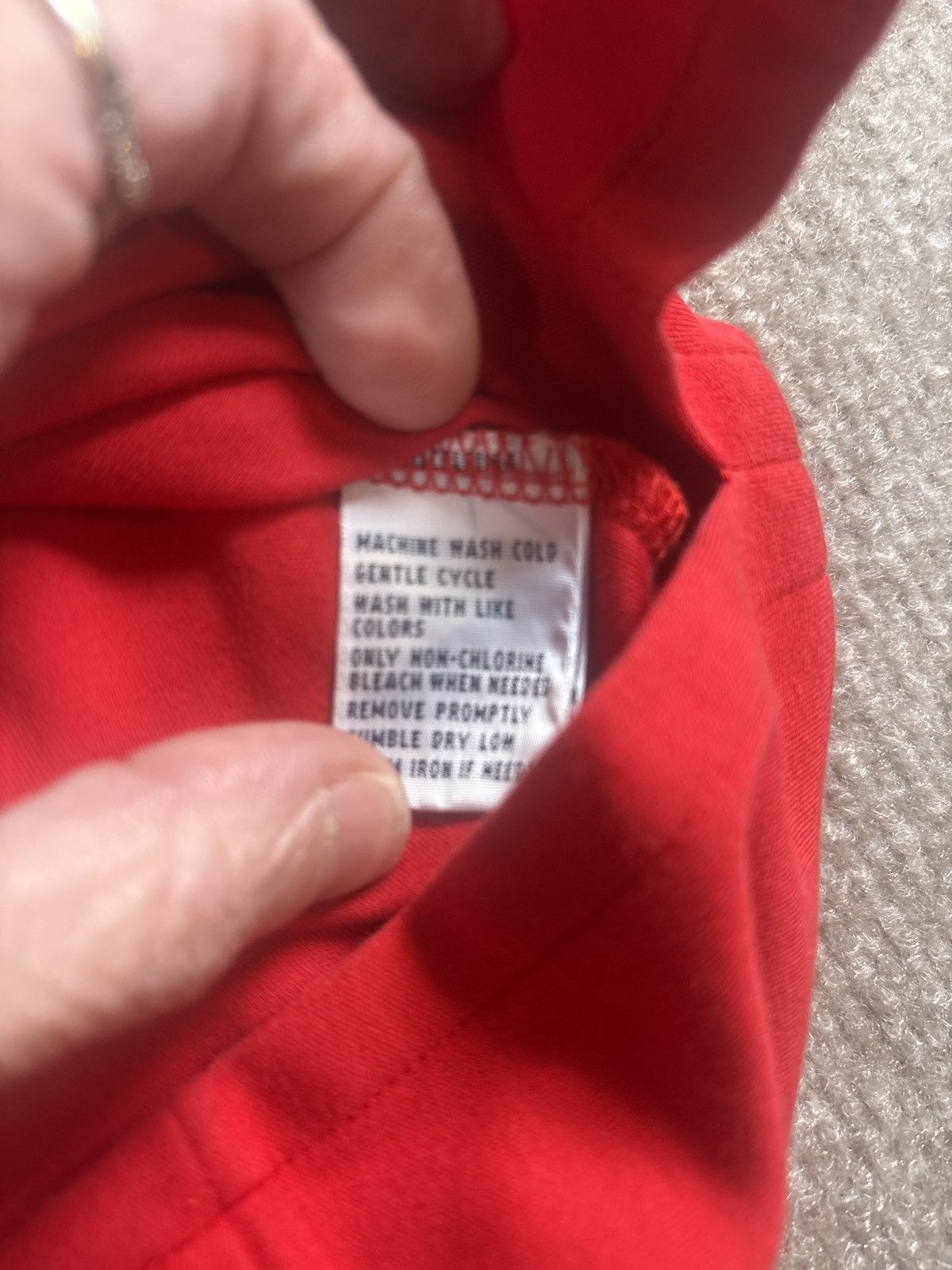 Polo Ralph Lauren Polo Ralph Lauren Red Pima Interlock Polo (L) Size US L / EU 52-54 / 3 - 5 Thumbnail