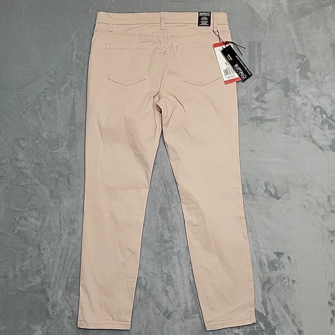 Buffalo David Bitton Buffal David Bitton Pants Women 8 29 Peach Stretch Skinny Ankle Grazer Chino Size 30" / US 8 / IT 44 - 6 Thumbnail
