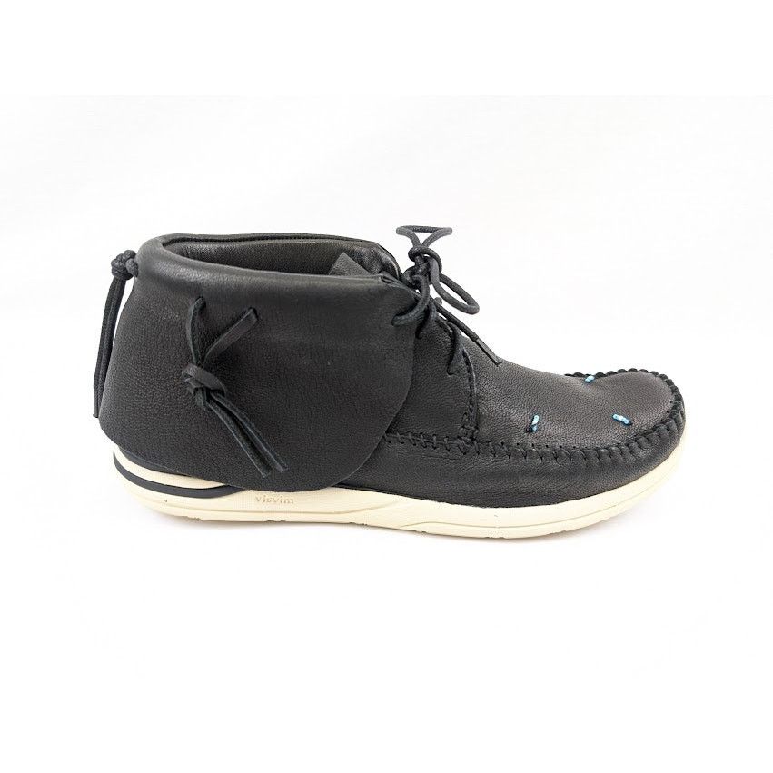 Visvim o1rshd1 Q: 2 / Fbt Lhamo-Folk Shoes in Black Size US 10.5 / EU 43-44 - 1 Thumbnail