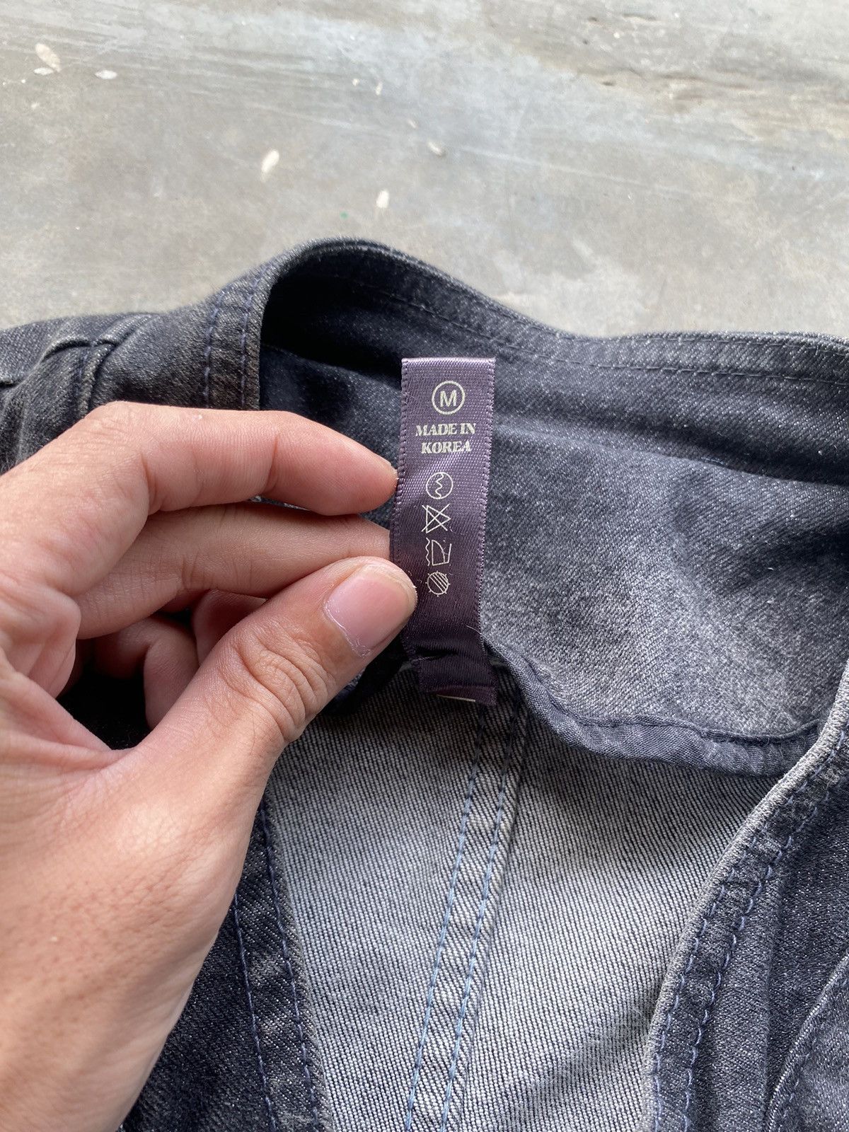 If Six Was Nine × Le Grande Bleu (L.G.B.) Japanese Zen Denim Jacket L.G.B Style Size US M / EU 48-50 / 2 - 3 Thumbnail