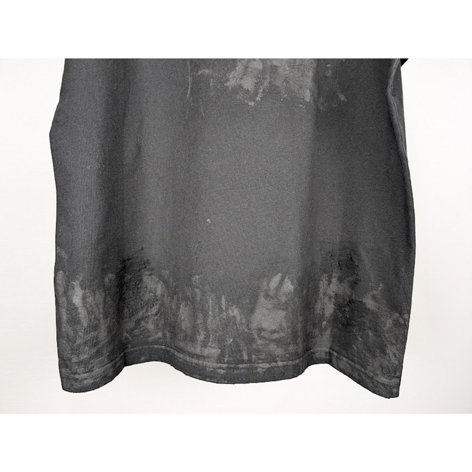 Balenciaga o1rshd1 Skater Oversized T-Shirt in Washed Black Size US L / EU 52-54 / 3 - 13 Thumbnail
