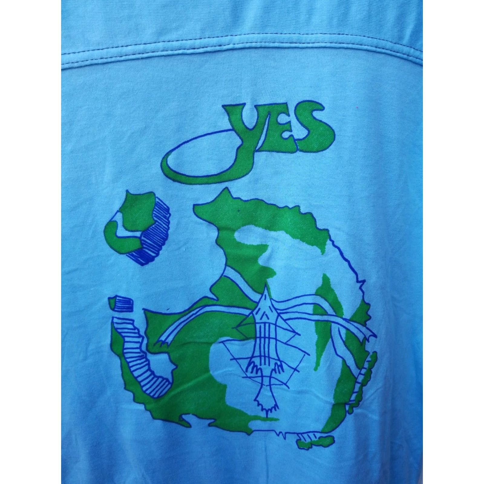Vintage VINTAGE Original YES ROCK CONCERT Tour Shirt Small 80s Deadstock Mens Size US S / EU 44-46 / 1 - 3 Thumbnail