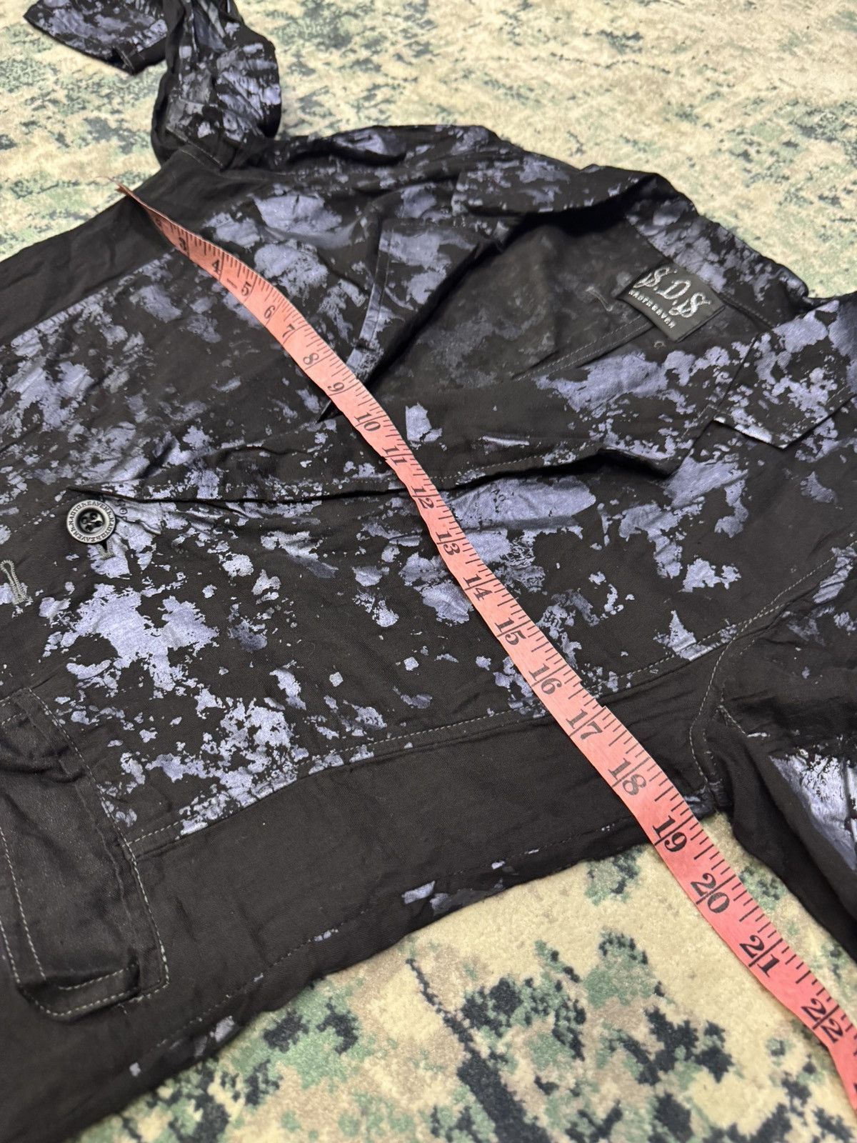 14th Addiction × KMRii × Yasuyuki Ishii SDS NAOTOSEVEN ABSTRACT OVERPRINT LIGHT BLAZER JACKET Size US S / EU 44-46 / 1 - 9 Thumbnail