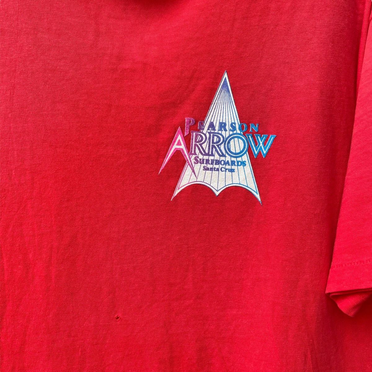 Santa Cruz Skateboards × Shorty's Skateboards Vintage 80’s Pearson Arrow Surfboard Santa Cruz T-shirt Size US XL / EU 56 / 4 - 6 Thumbnail