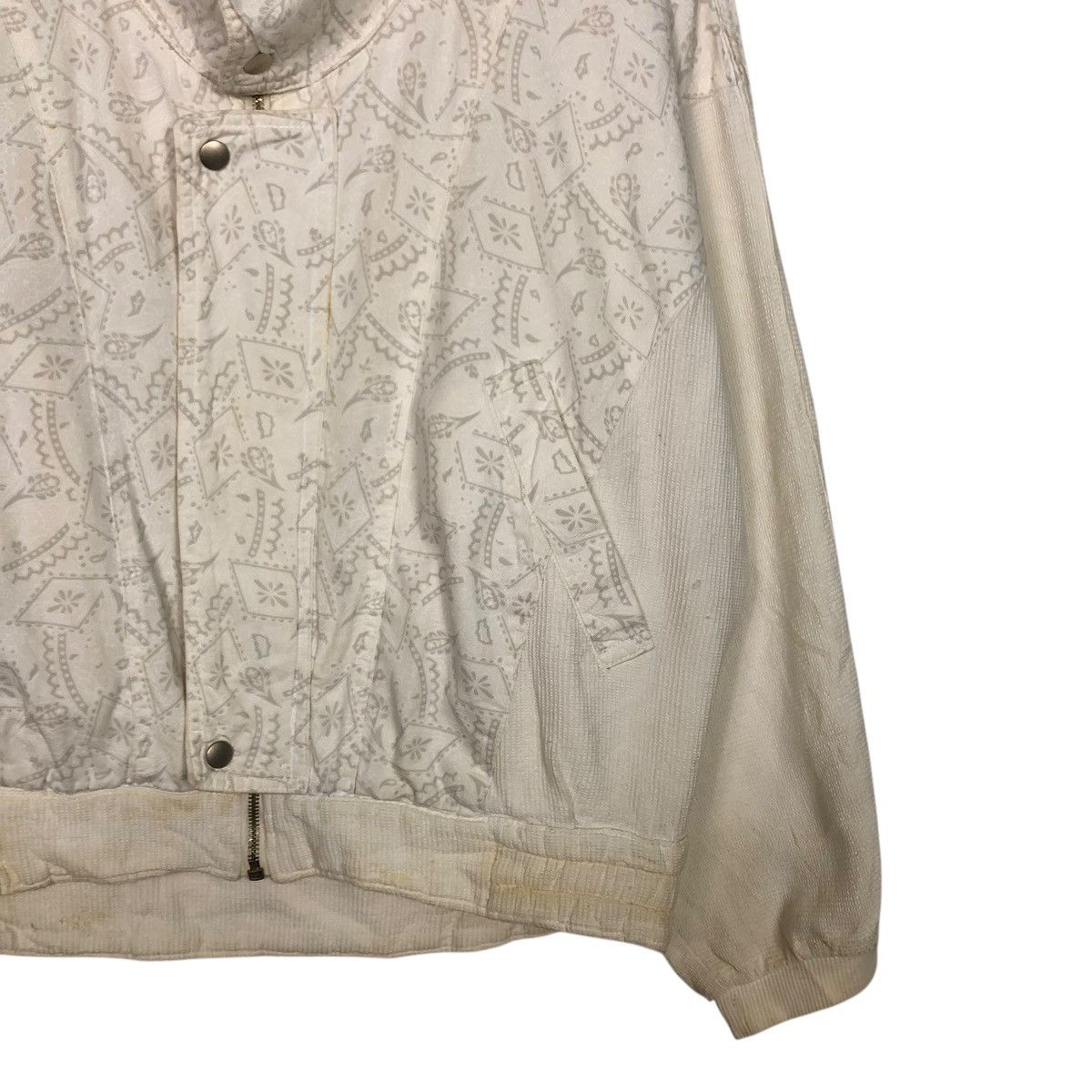 Japanese Brand 🔥VINTAGE BIKER BOMBER JACKET KING JONATHAN ISSEY MIYAKE Size US M / EU 48-50 / 2 - 7 Thumbnail