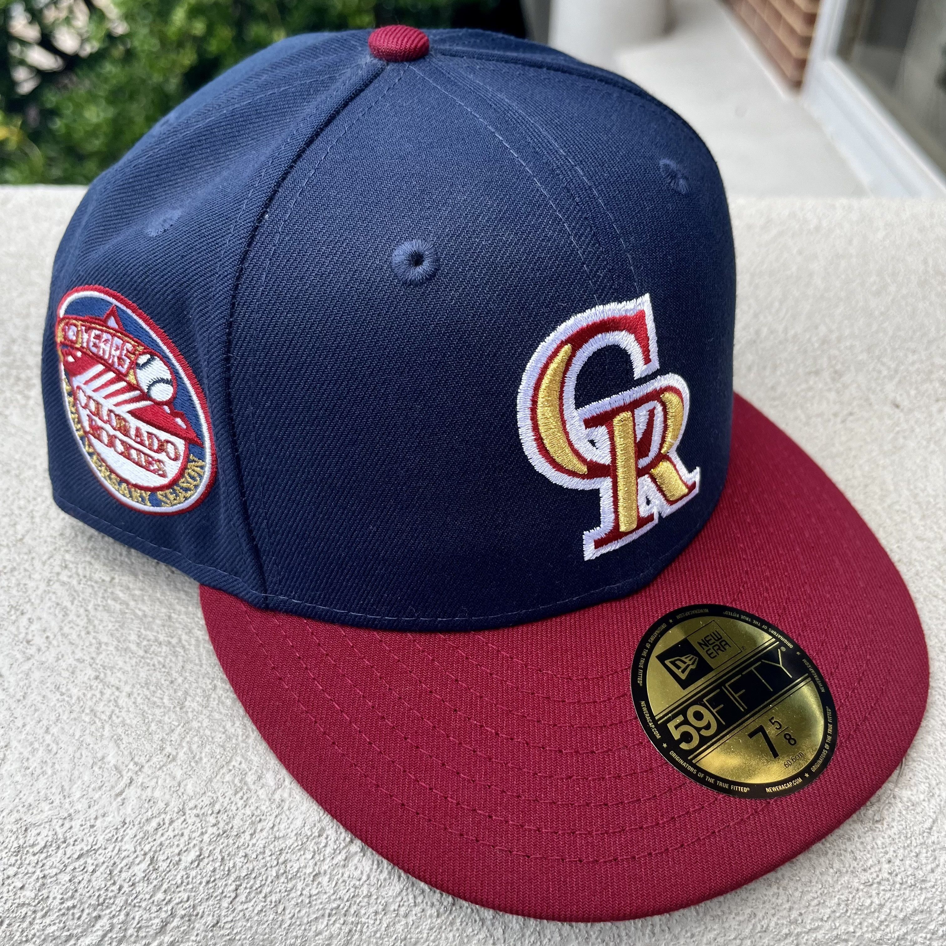 Hat Club × MyFitteds × New Era Colorado Rockies Denver Nuggets NBA Crossover Hat Club 7 5/8 Size ONE SIZE - 1 Thumbnail
