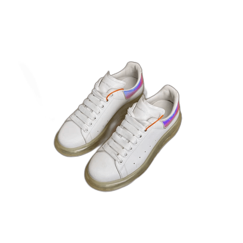 Alexander McQueen McQueen Colorful White Sneakers Size 37 Size US 8.5 / EU 41-42 - 1 Thumbnail