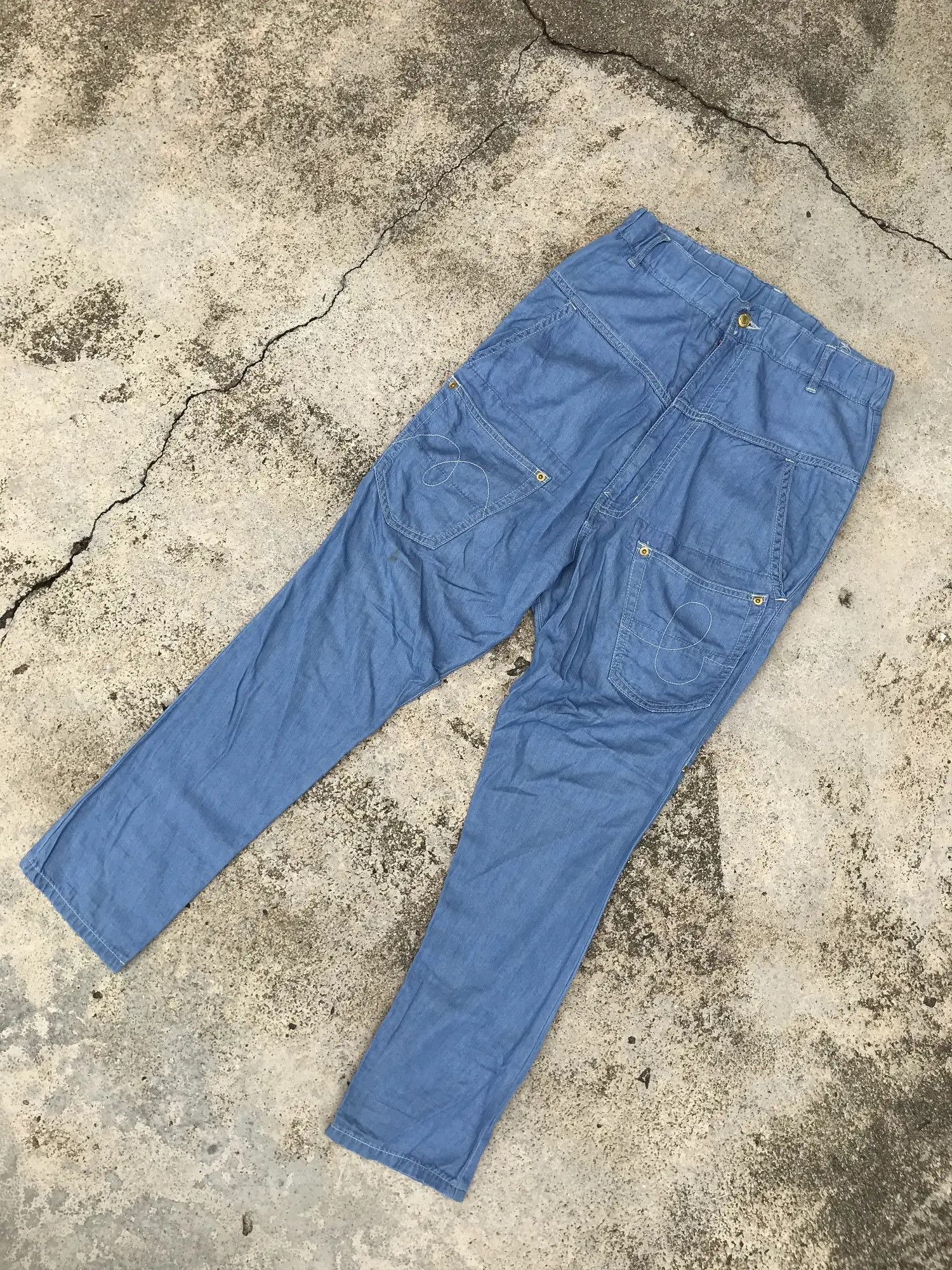 Issey Miyake issey Miyake Mercibeaucoup Blue denim Size US 32 / EU 48 - 2 Thumbnail