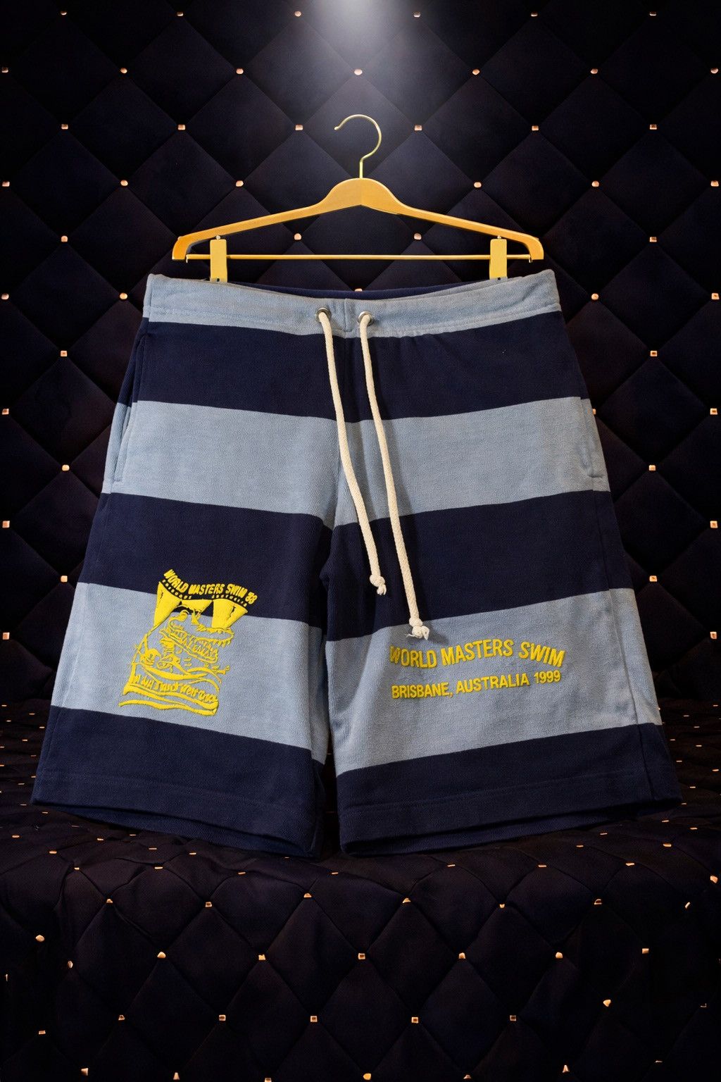 Other NAVY WHITE STRIPE SWIM TRUNK SHORTS Size US 32 / EU 48 - 1 Preview