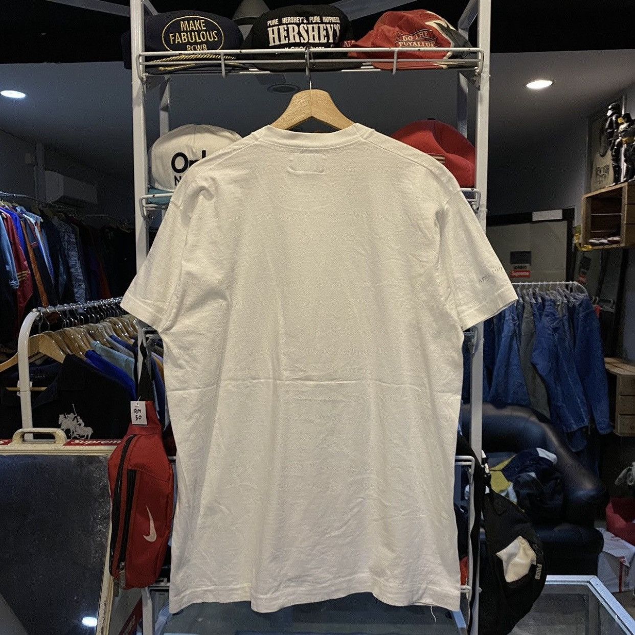 Armani Exchange VINTAGE 1994 Armani Exchange Avantgarde Big Logo T-Shirt Size US XL / EU 56 / 4 - 2 Thumbnail