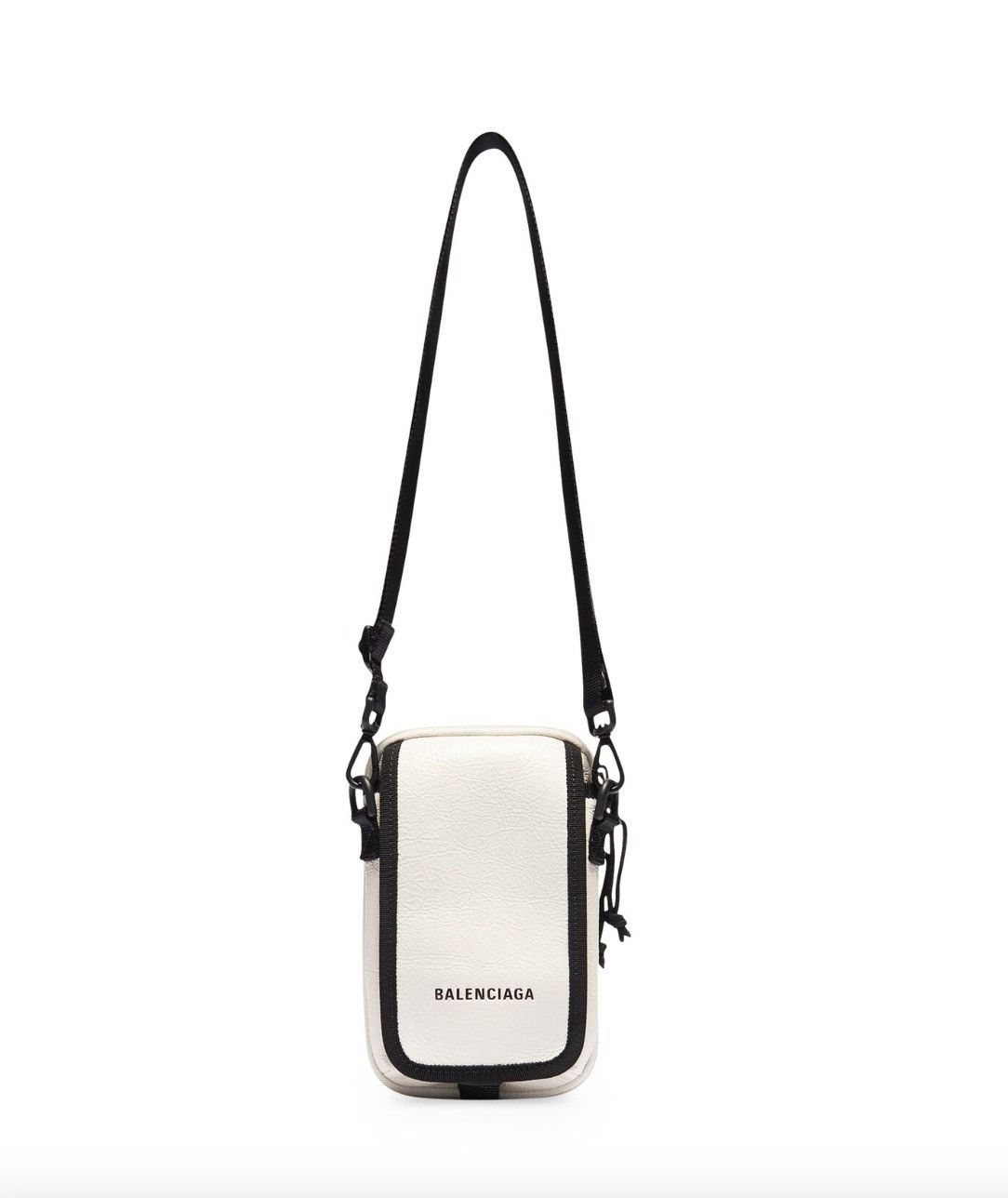 Balenciaga Explorer Crossbody White Arena Bag, Men's