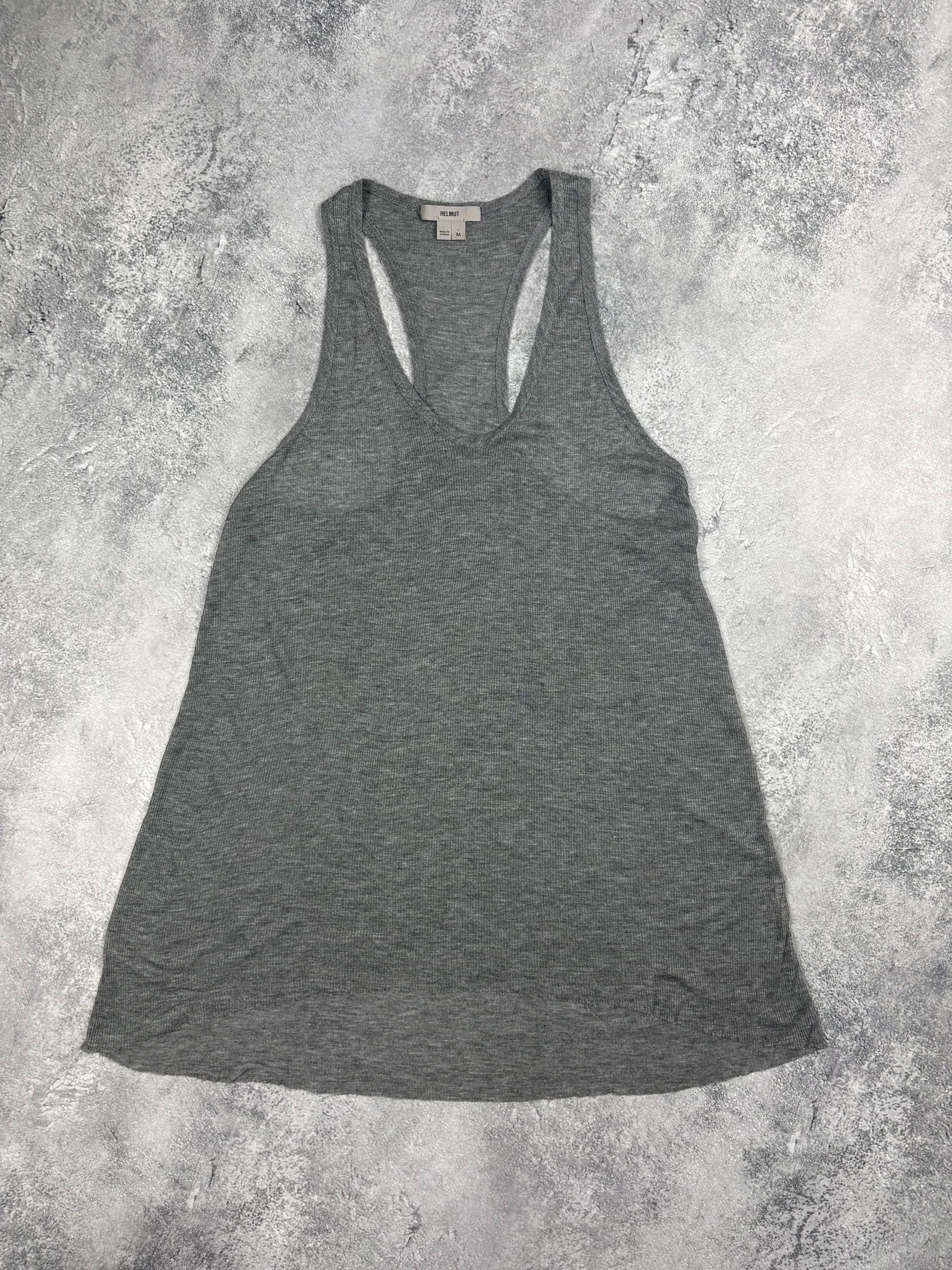 Helmut Lang × Vintage Helmut Lang 1997 backstage Union Jack tank