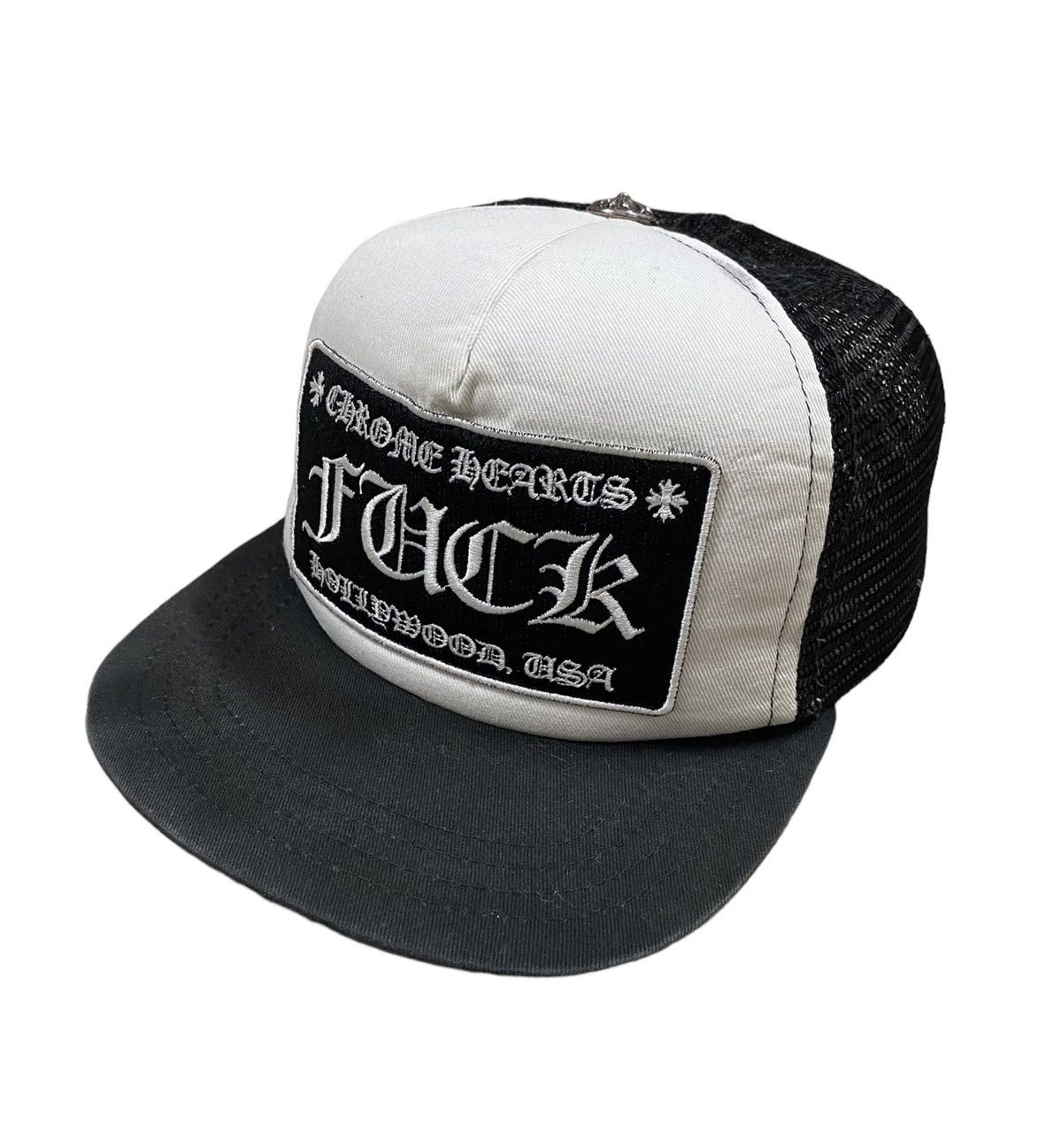 Chrome Hearts Chrome Hearts Fuck Hollywood Usa Trucker Cap Made In Usa Size ONE SIZE - 21 Thumbnail